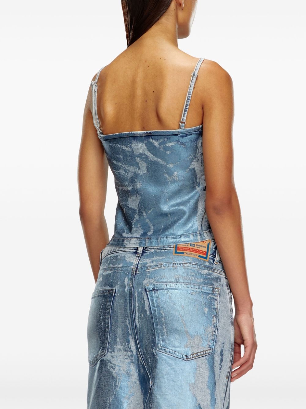 De-Ila-S metallic-effect top - 4