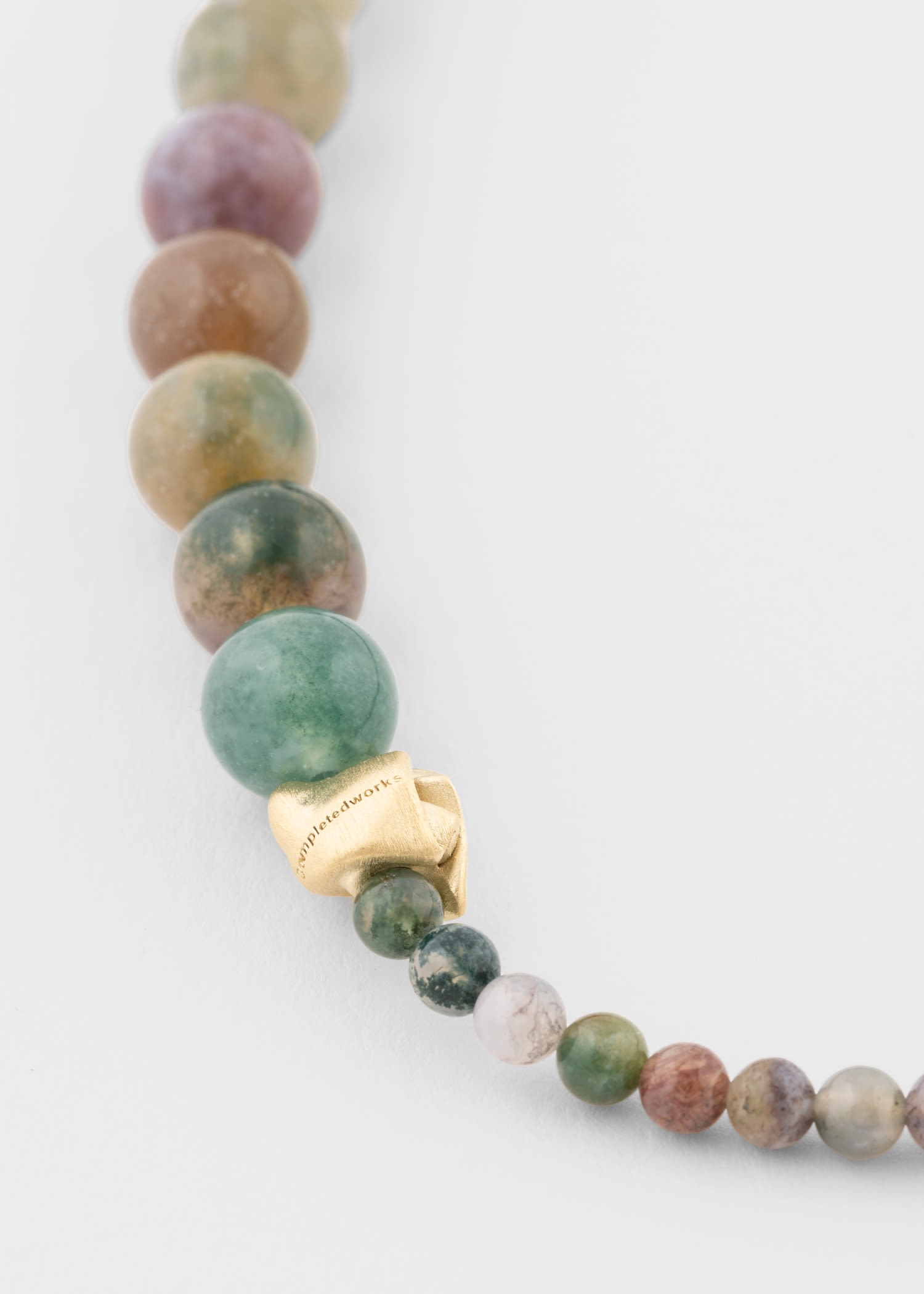 Fancy Jasper Beaded Necklace by Completedworks - 3