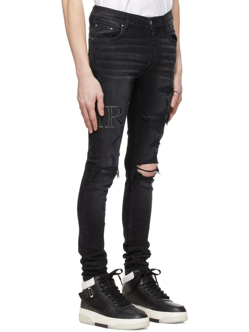 logo-patch slim-fit jeans 2