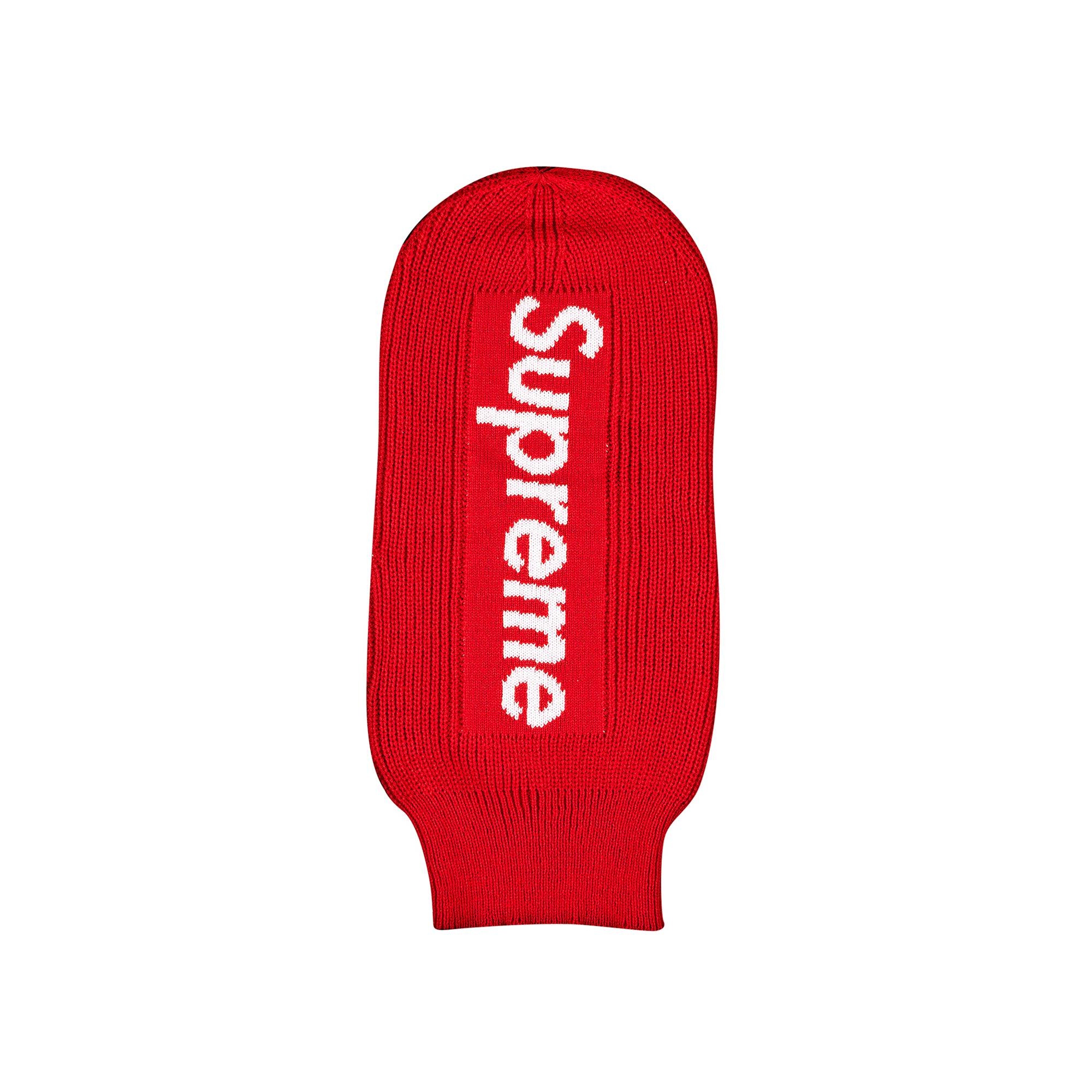 Supreme x New Era Balaclava 'Red' - 2