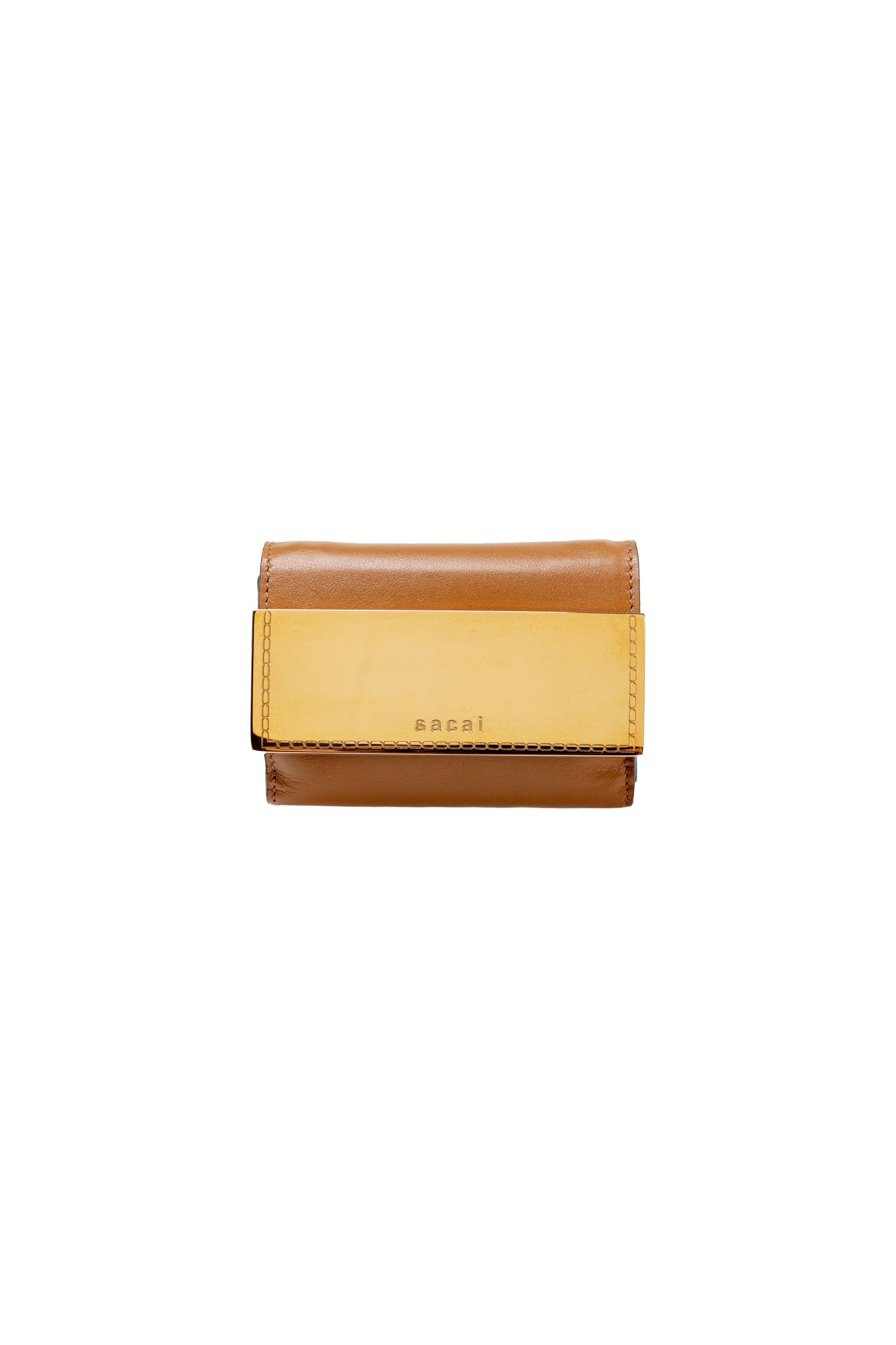 Half Metal Trifold Wallet - 2