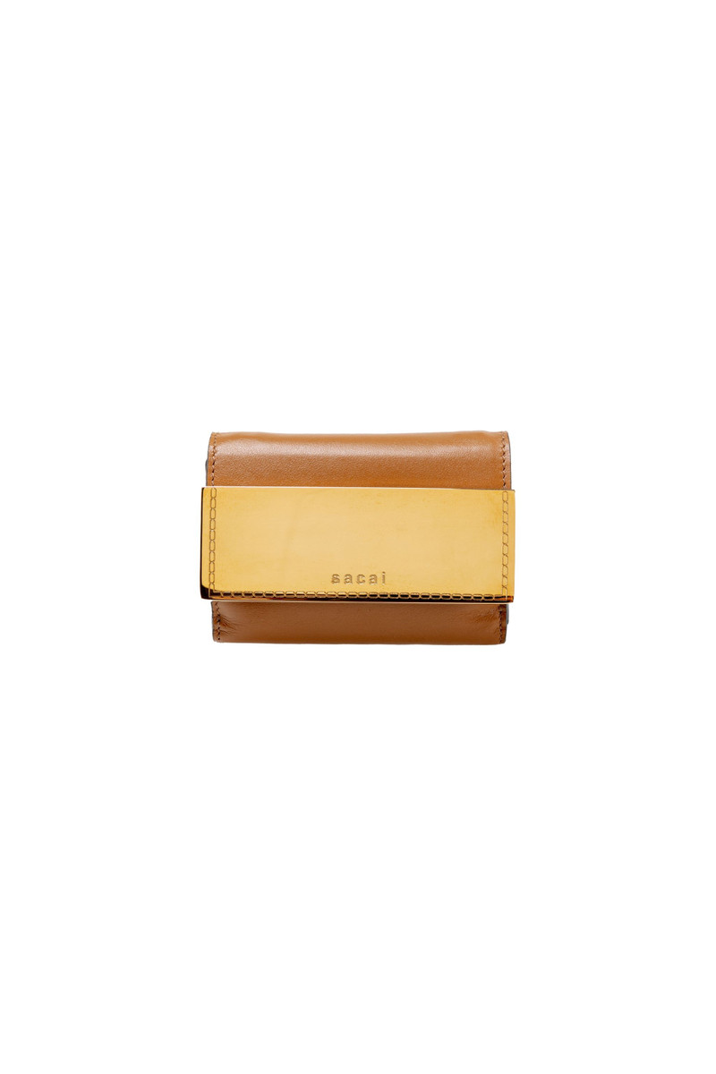 sacai Half Metal Trifold Wallet outlook