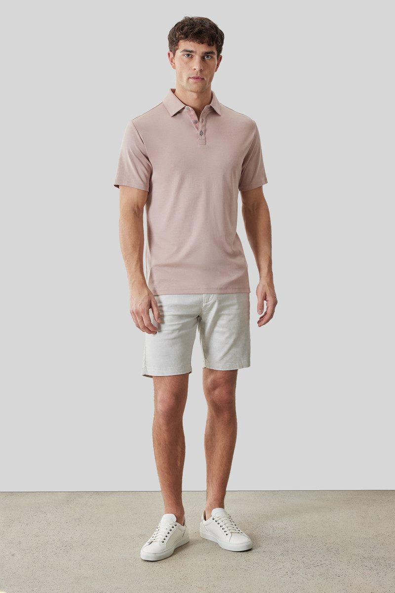ROBERT BARAKETT The Barakett Herringbone Polo outlook