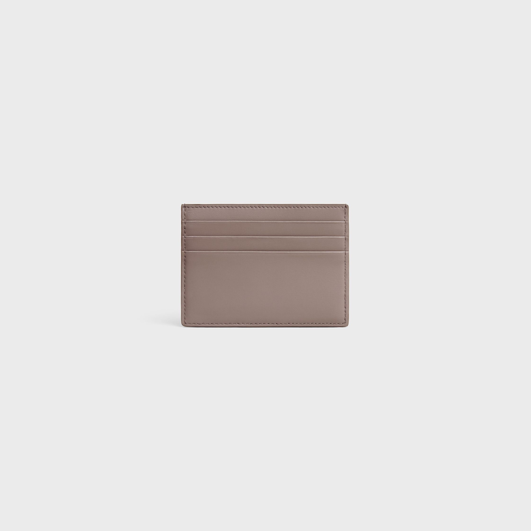 TRIOMPHE CARD HOLDER in Shiny calfskin - 3