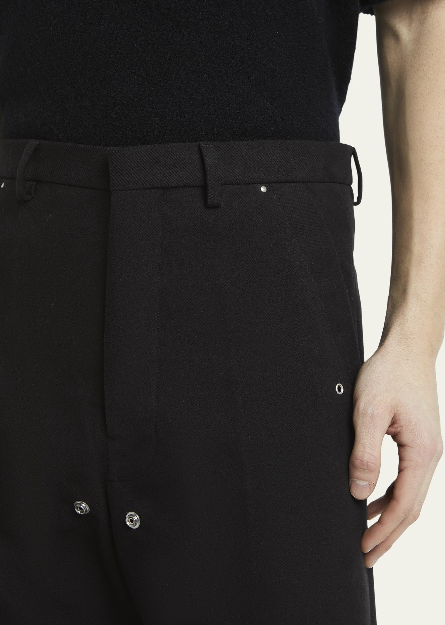 Men's Heavy Brushed Twill Tailored Bela Pants - 5