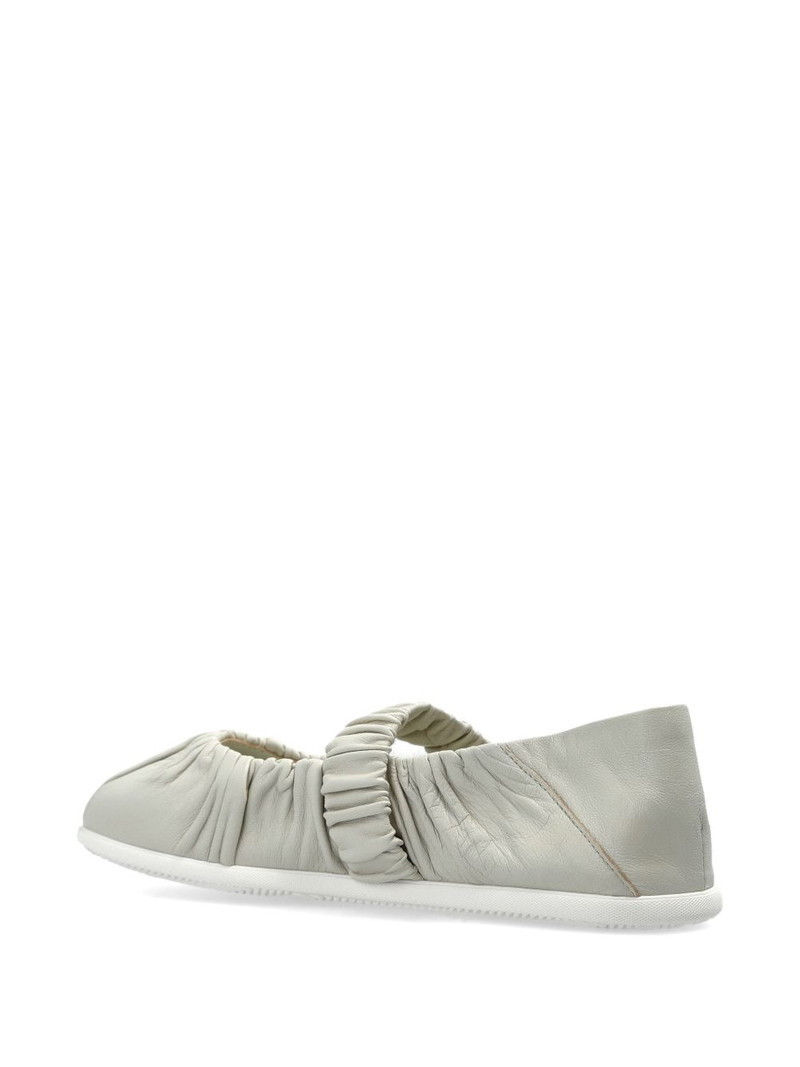 Vienna ruched strap ballet flat 3