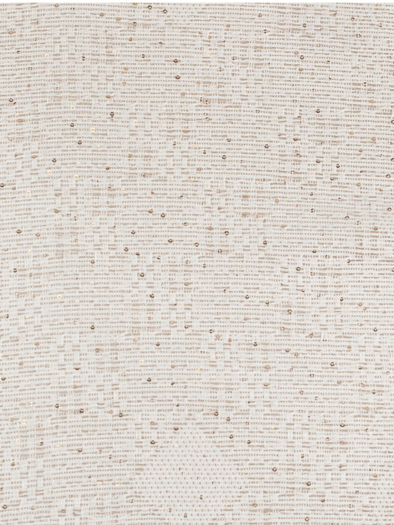 EMPORIO ARMANI fringed patterned scarf outlook