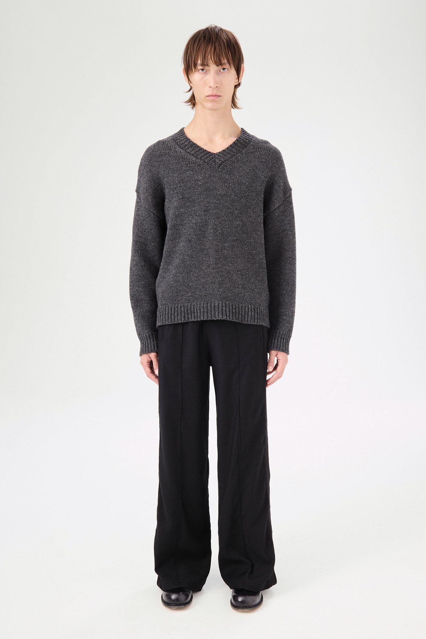 Track Pants Black Canvas Jersey - 2