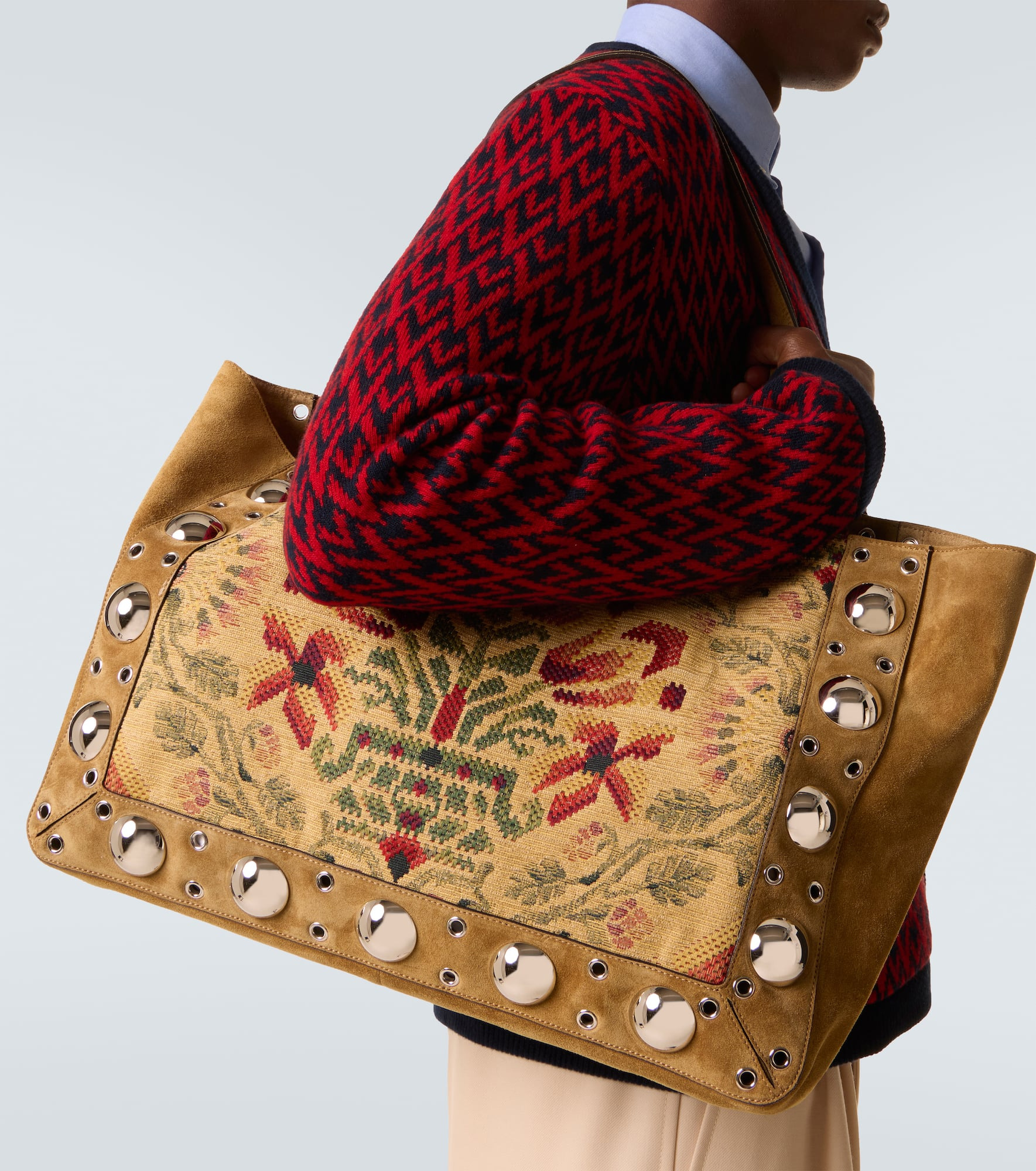 Valentino Garavani Nellcôte floral shopper - 3