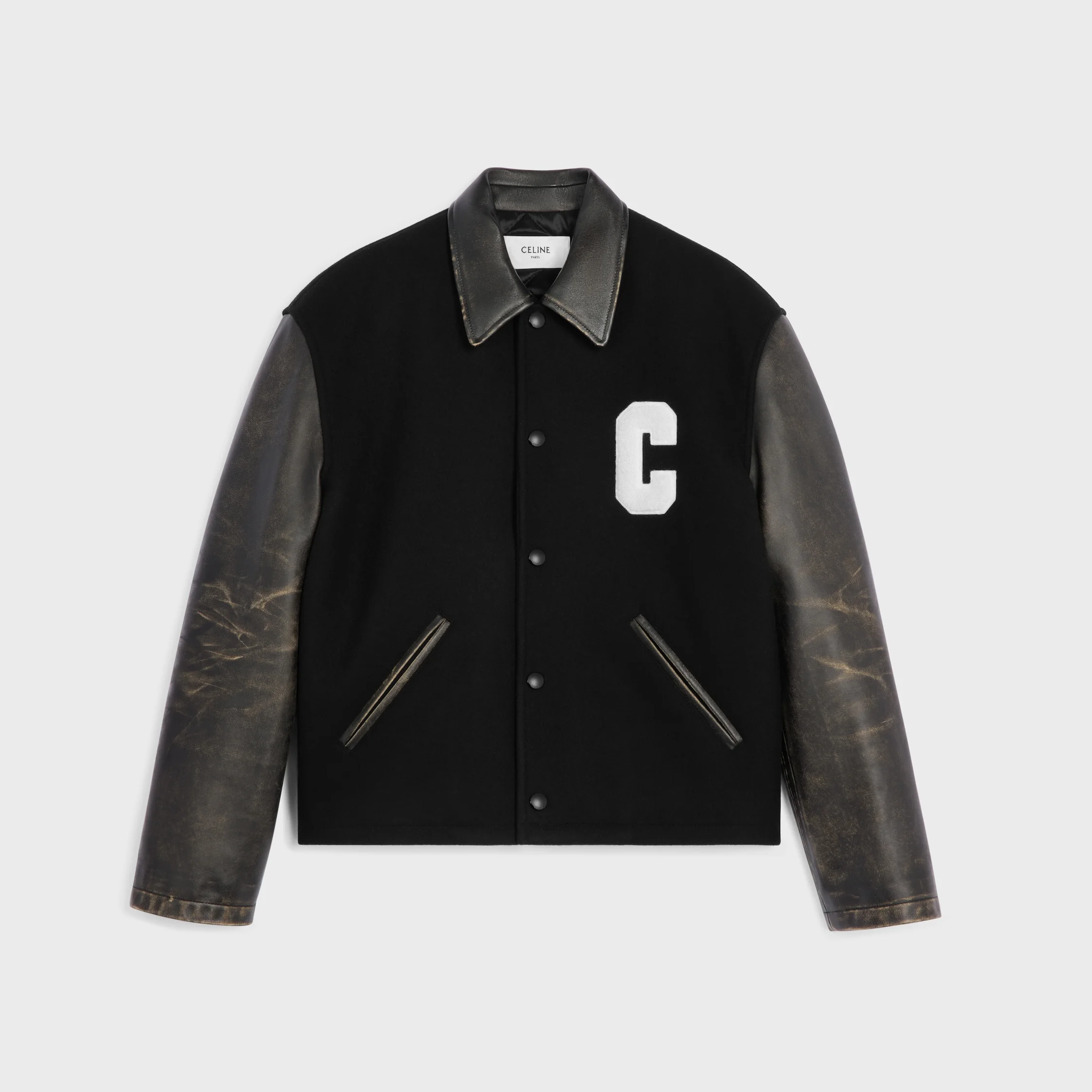 teddy jacket IN WOOL FELT - 1