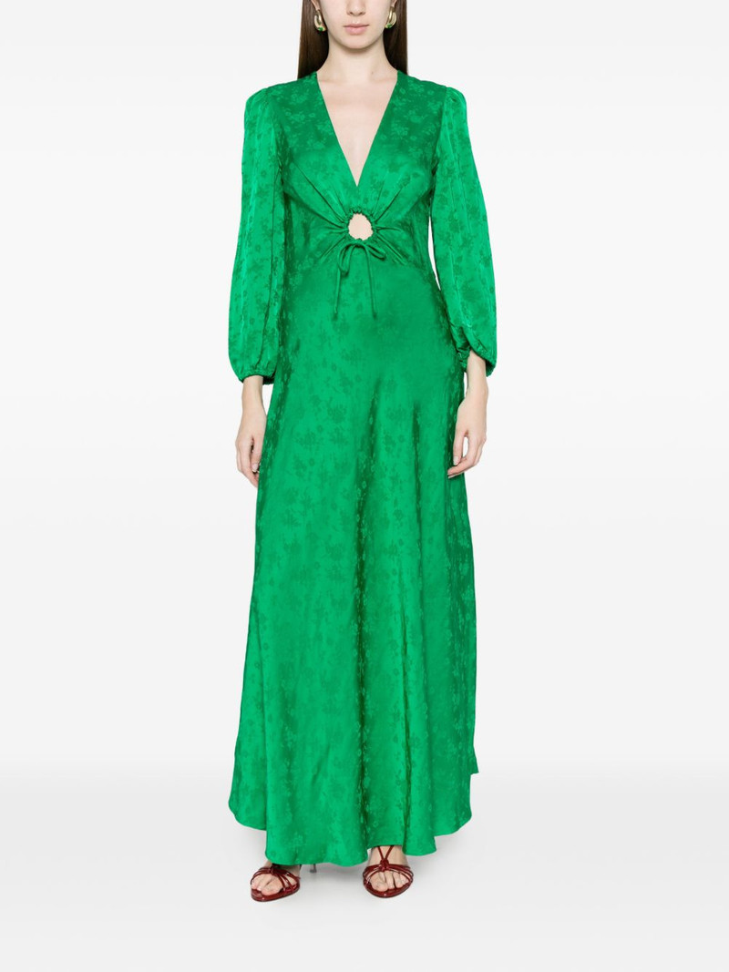 Sandro Aura floral tie-detail dress outlook