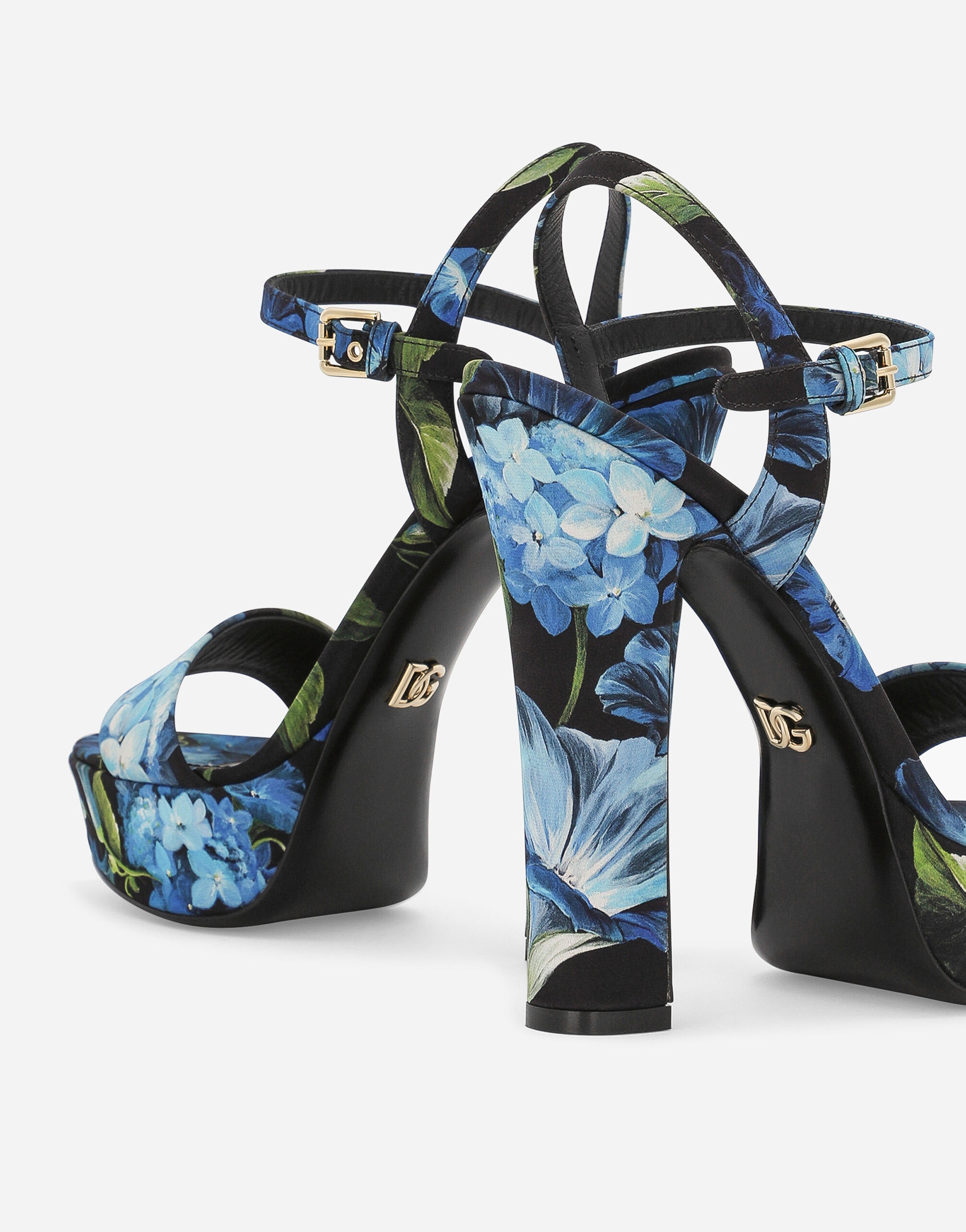 Charmeuse platform sandals - 5