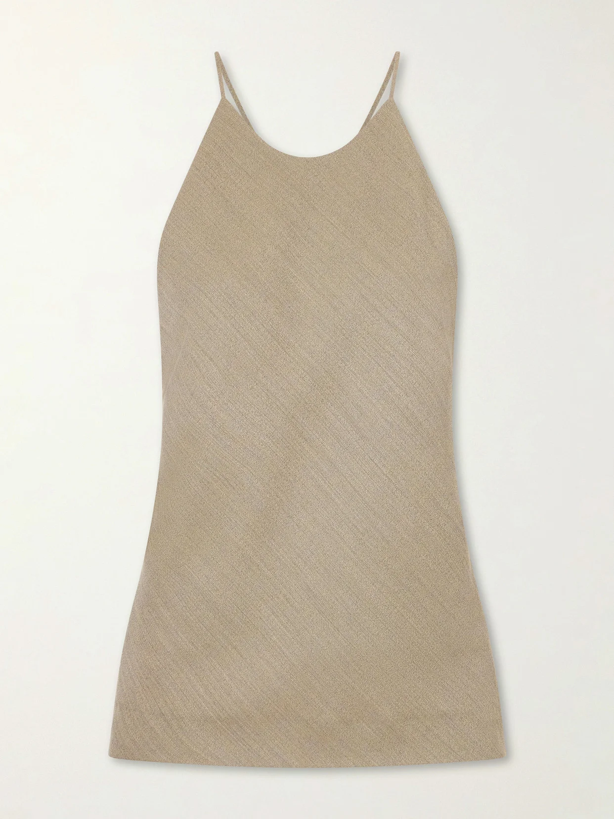 Erin Wool-blend Twill Tank - 1