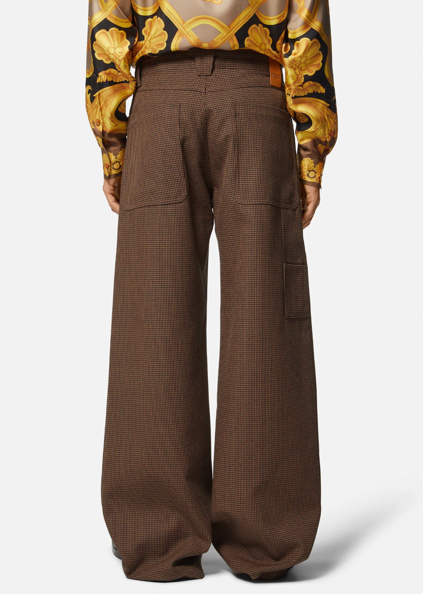 Medusa Houndstooth Pants - 4
