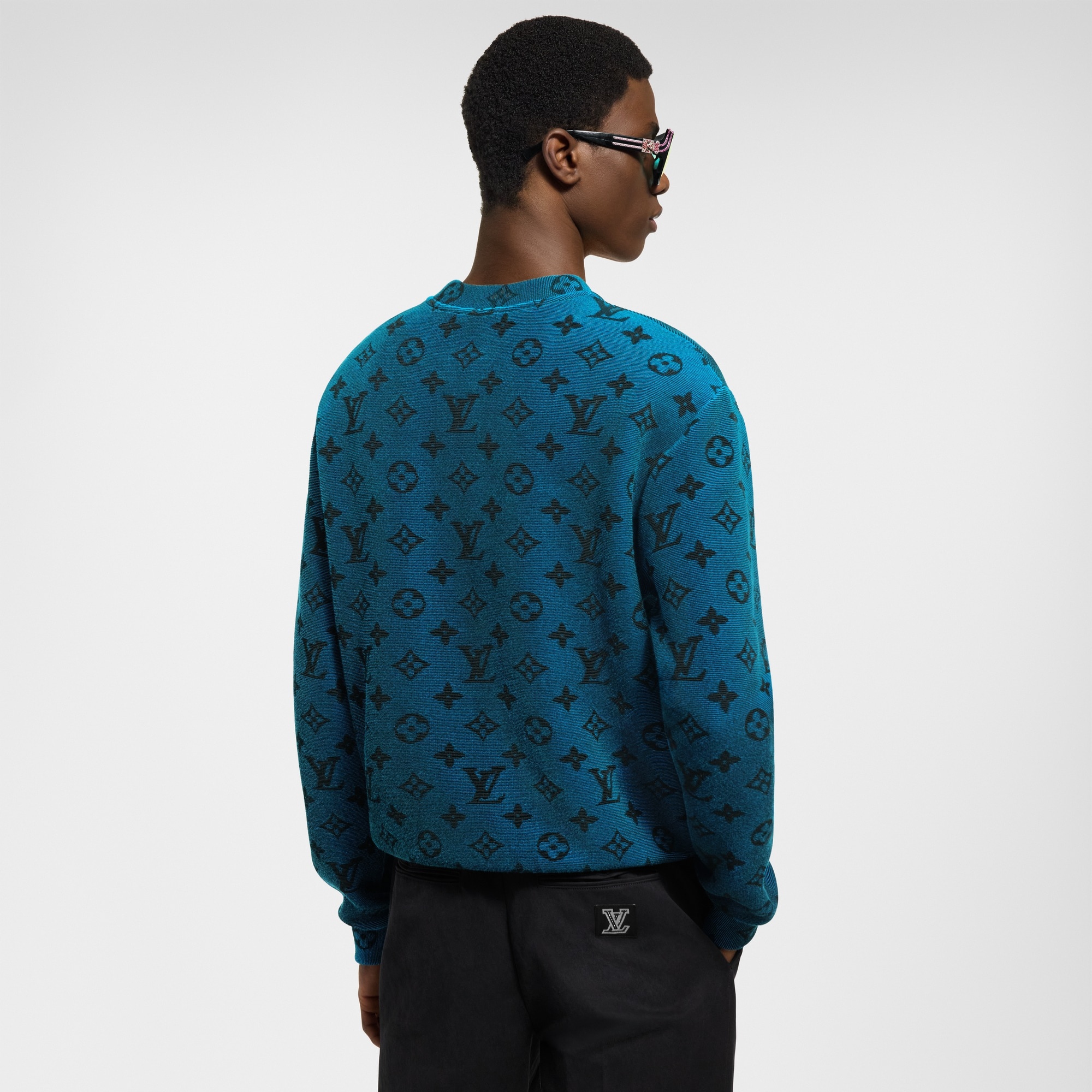 Iridescent Monogram Sweatshirt - 3