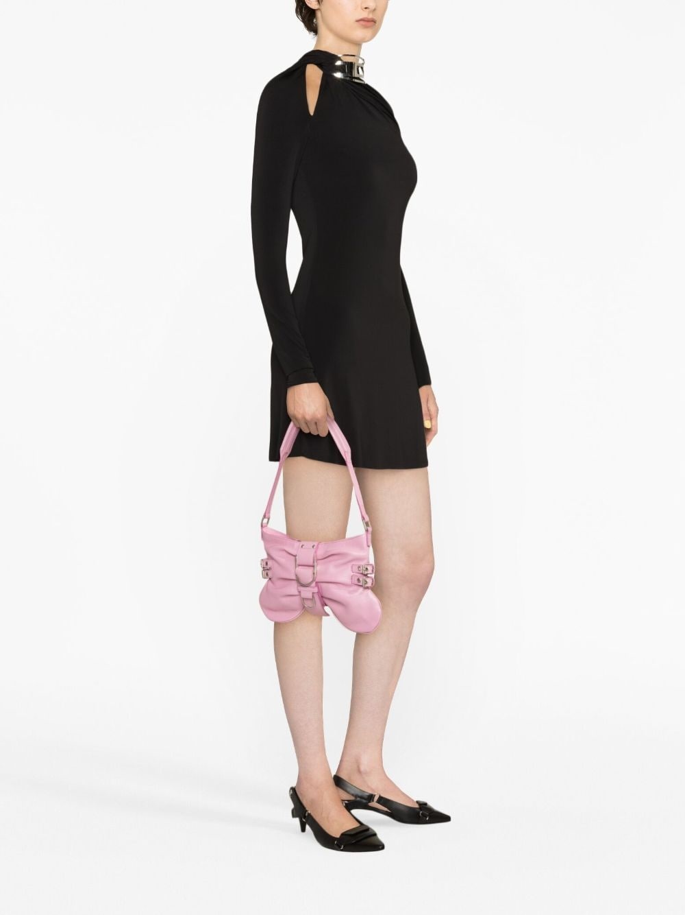 logo-plaque minidress - 3