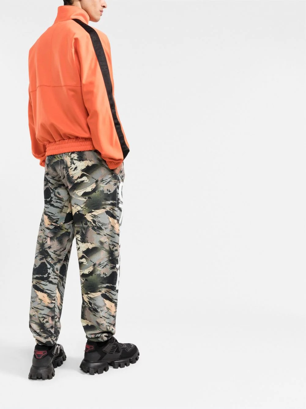 camouflage СТИЛЬ track pants - 4