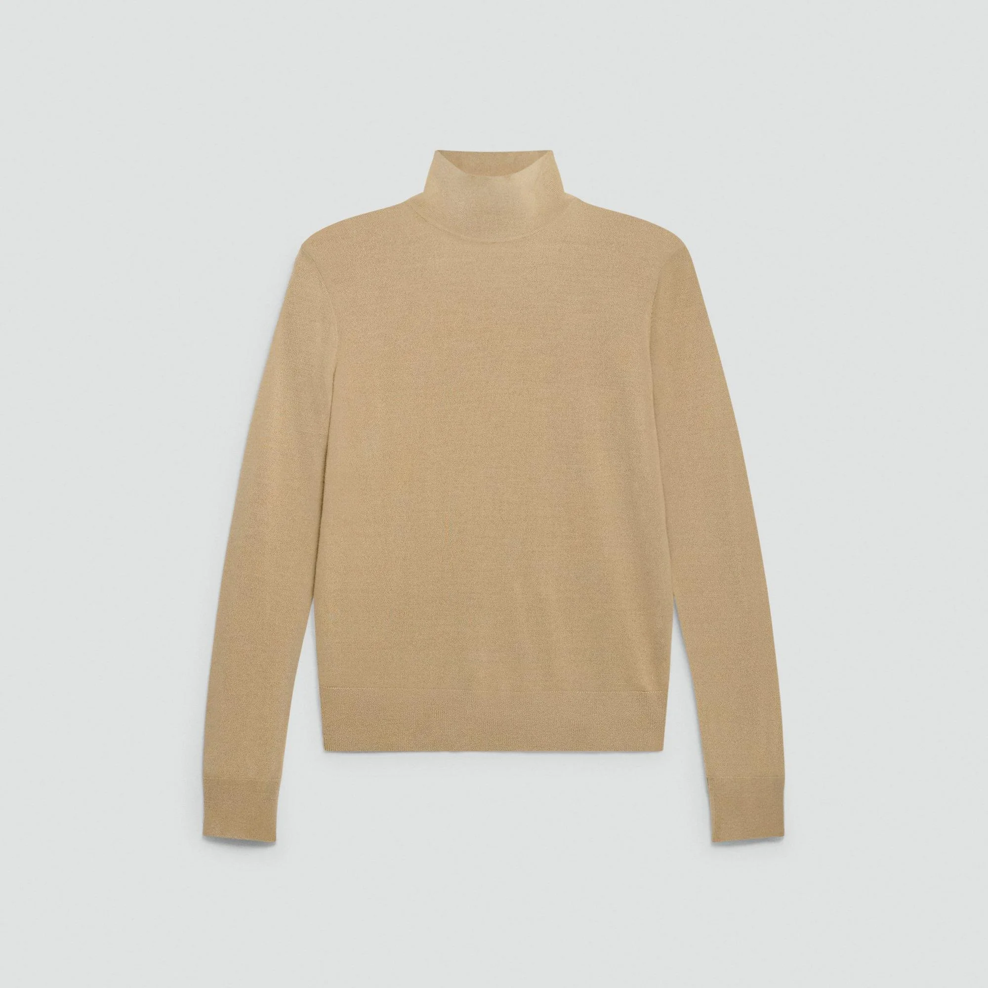 Turtleneck Sweater in Regal Wool - 1