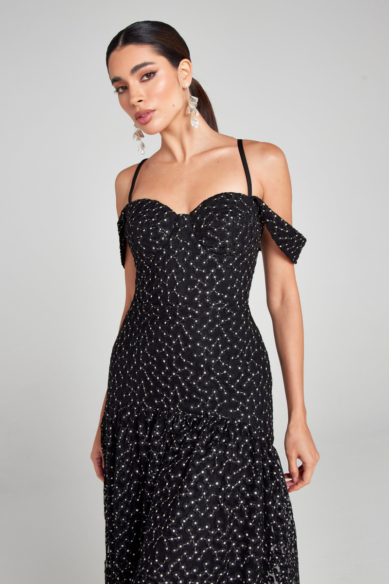 Madeline Black Dress 5