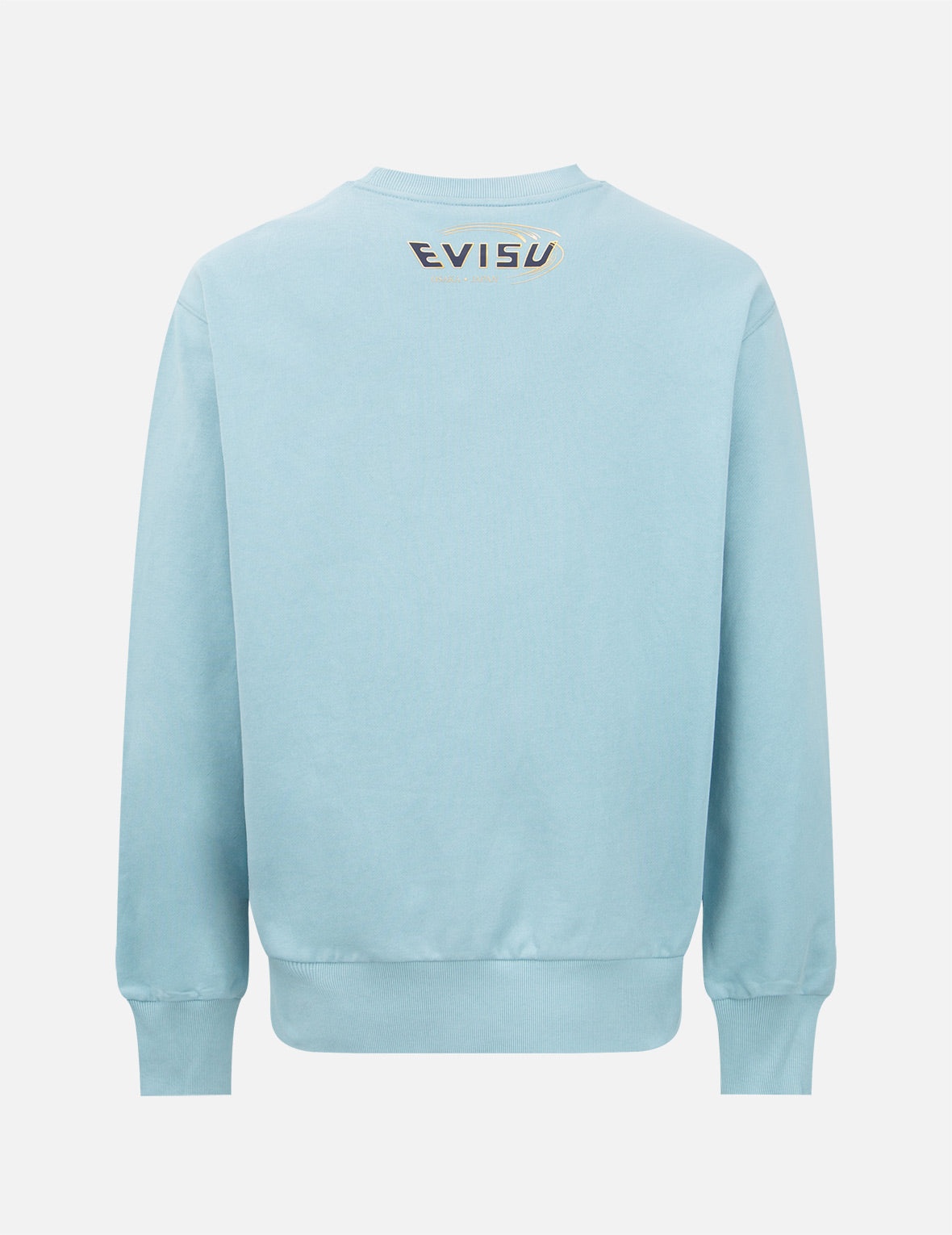 Japanese-pattern Seagull Print Sweatshirt - 2