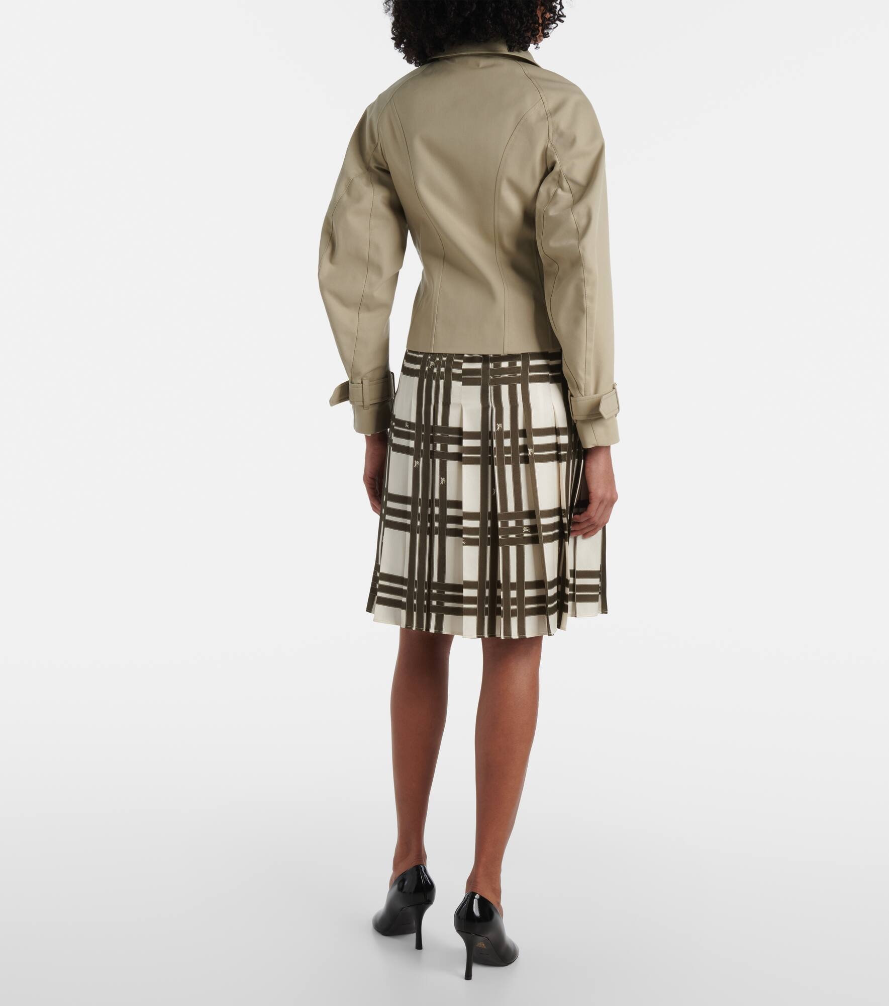 Cropped jacket - 3