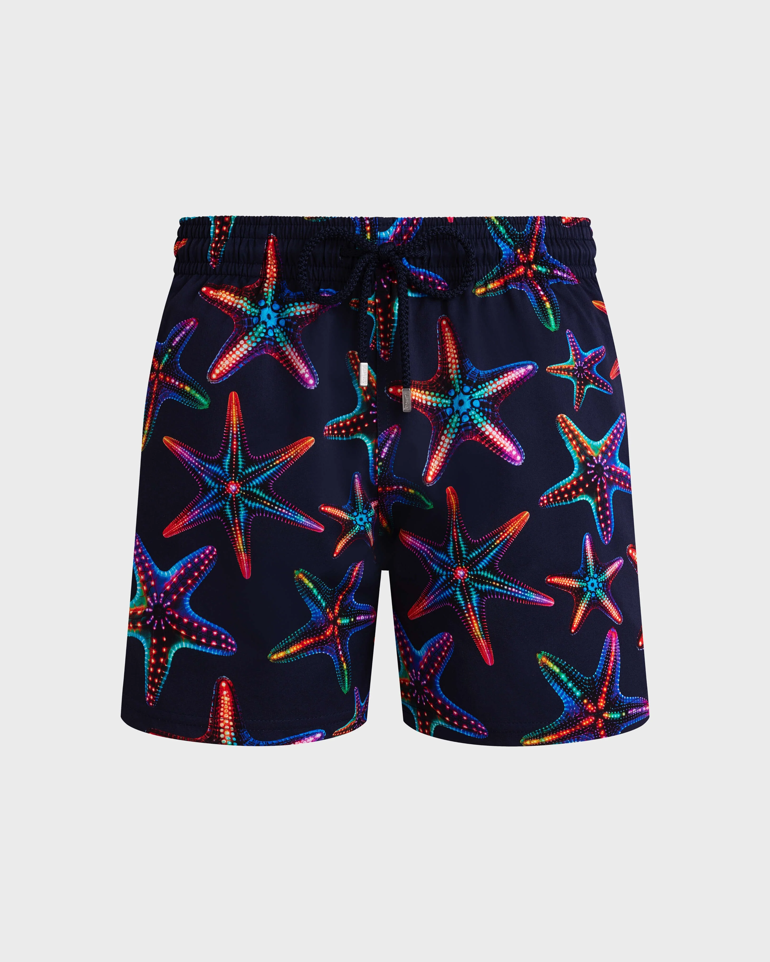 Men Stretch Short Swim Shorts Disco Stars - 1