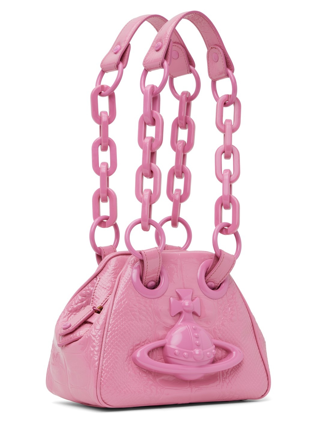 Pink Archive Chain Bag - 2