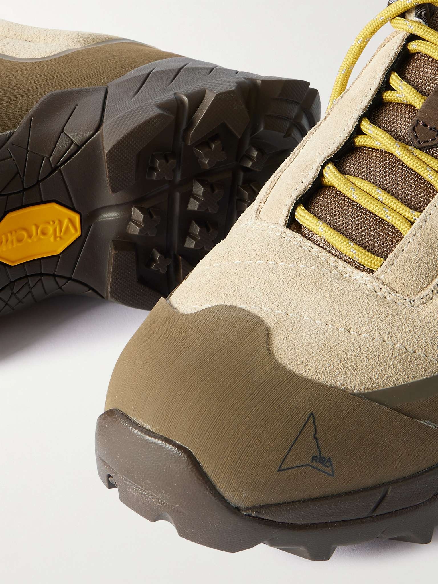Katharina Rubber and Suede Hiking Sneakers - 6