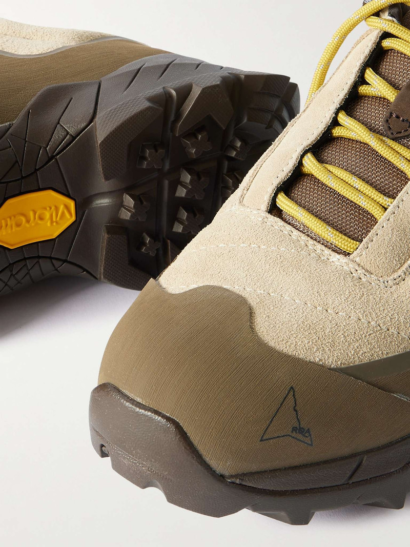Katharina Rubber and Suede Hiking Sneakers 6