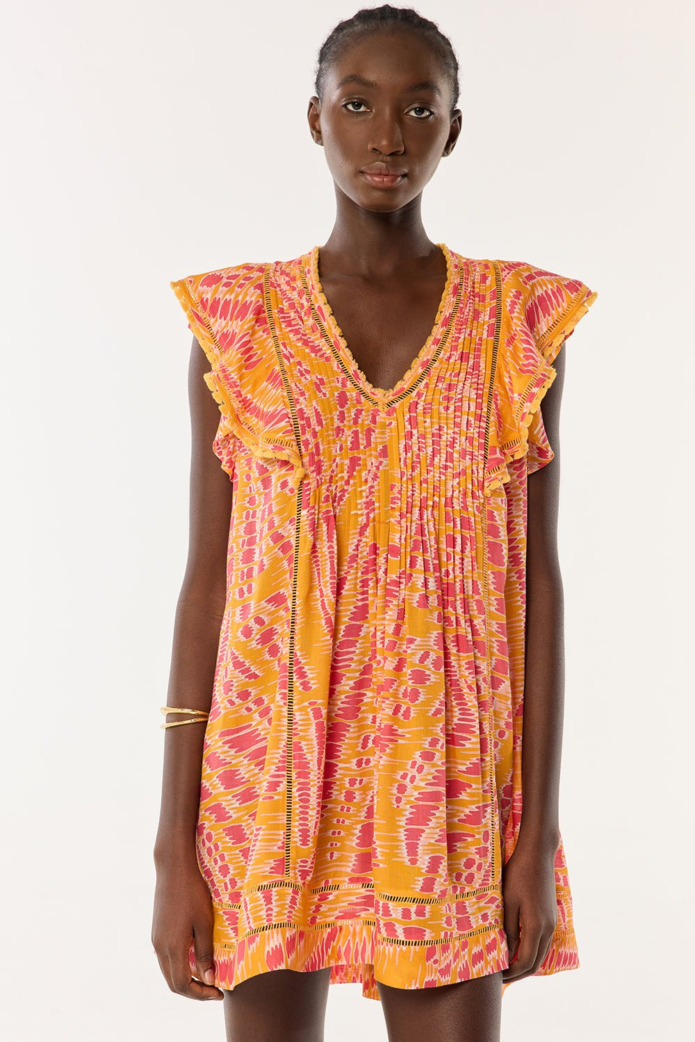 Mini Dress Camelia - Yellow Kalina - 1