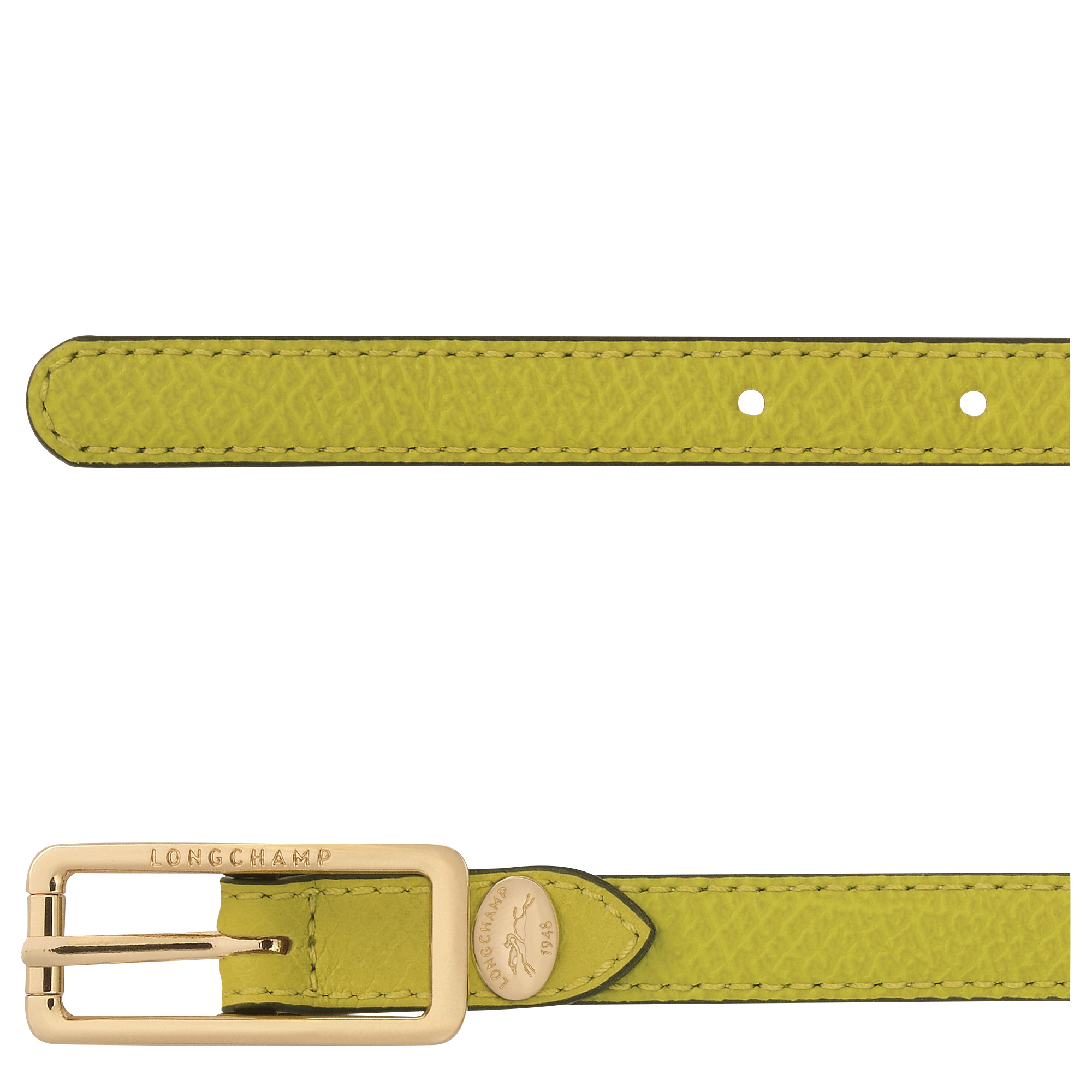 Épure Ladies' belt Kiwi Green - Leather - 3