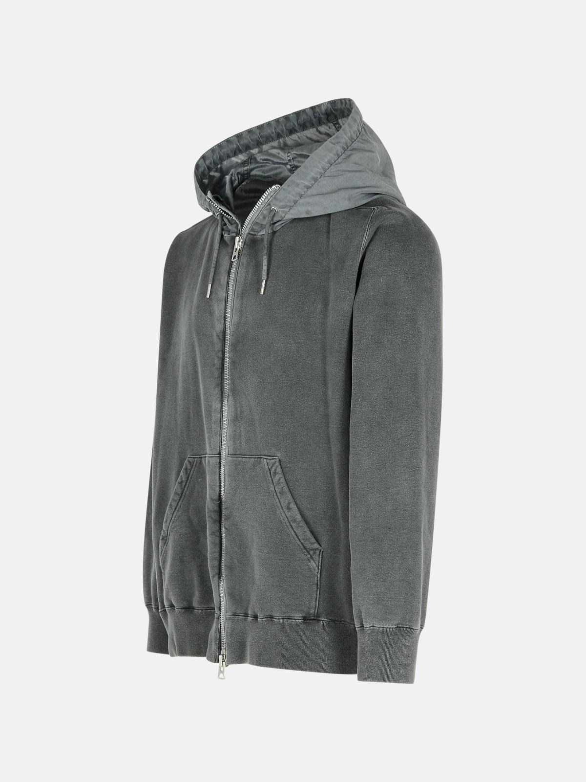 GRAY COTTON SWEATSHIRT - 2