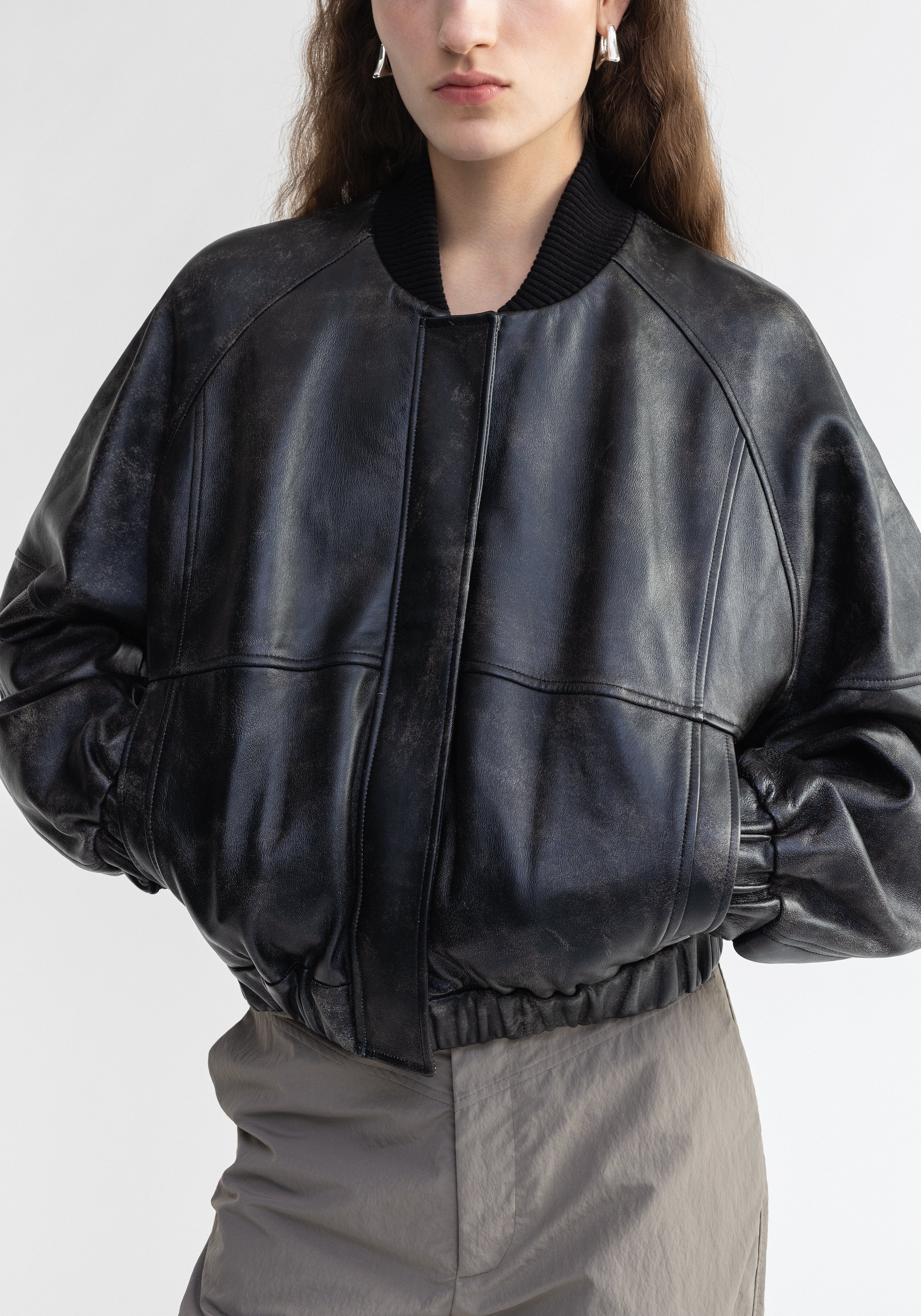 KELLY
Vintage leather bomber jacket - 3