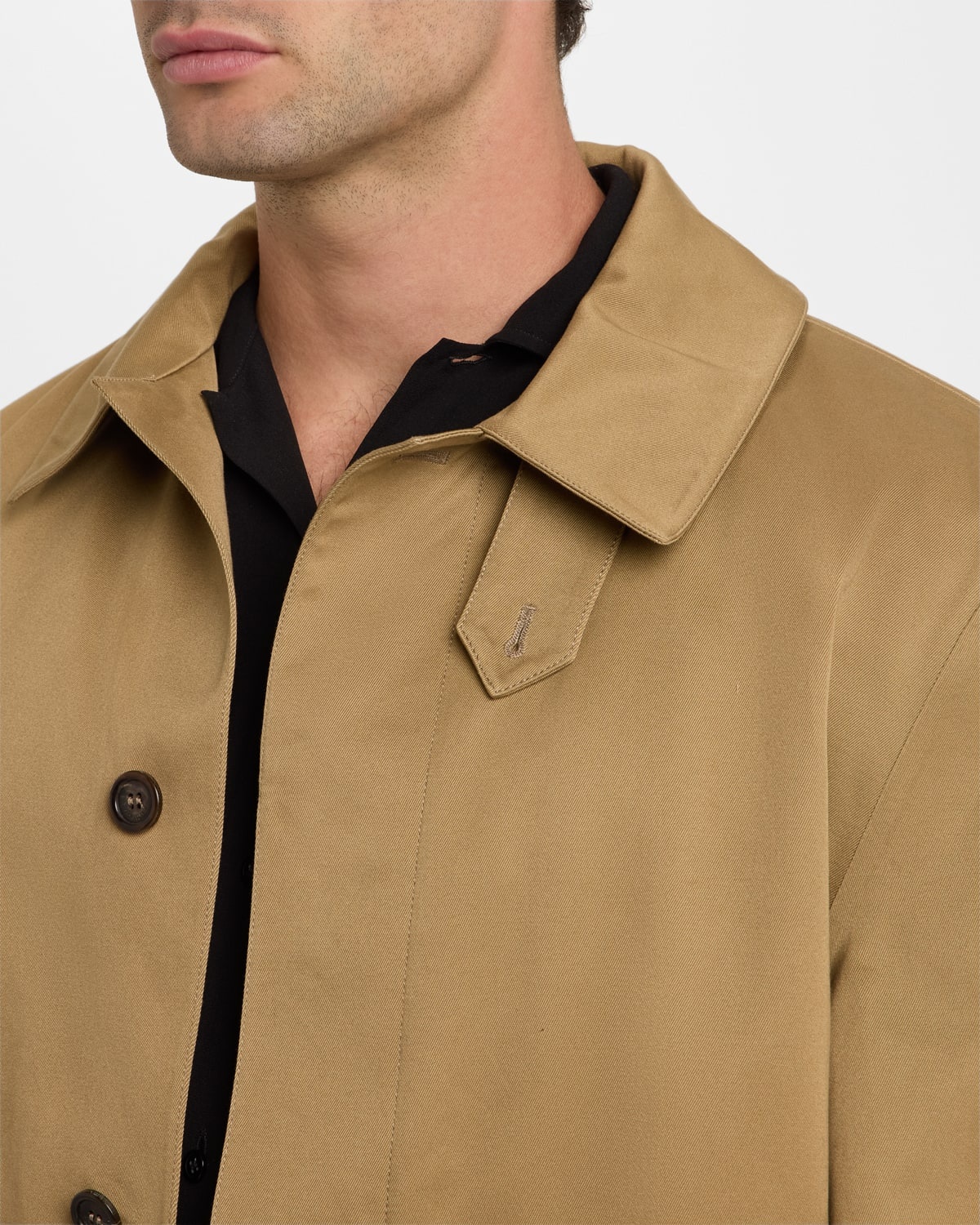 Men's Mac Gabardine Coat - 5