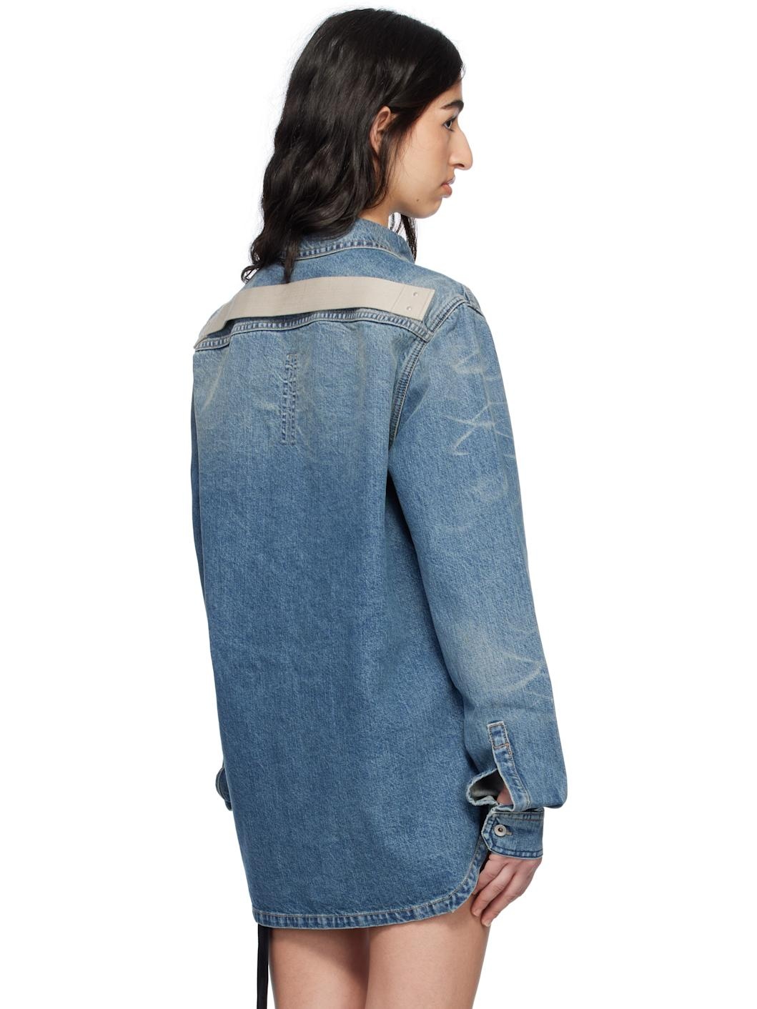 Blue Hollywood Outershirt Denim Jacket - 3