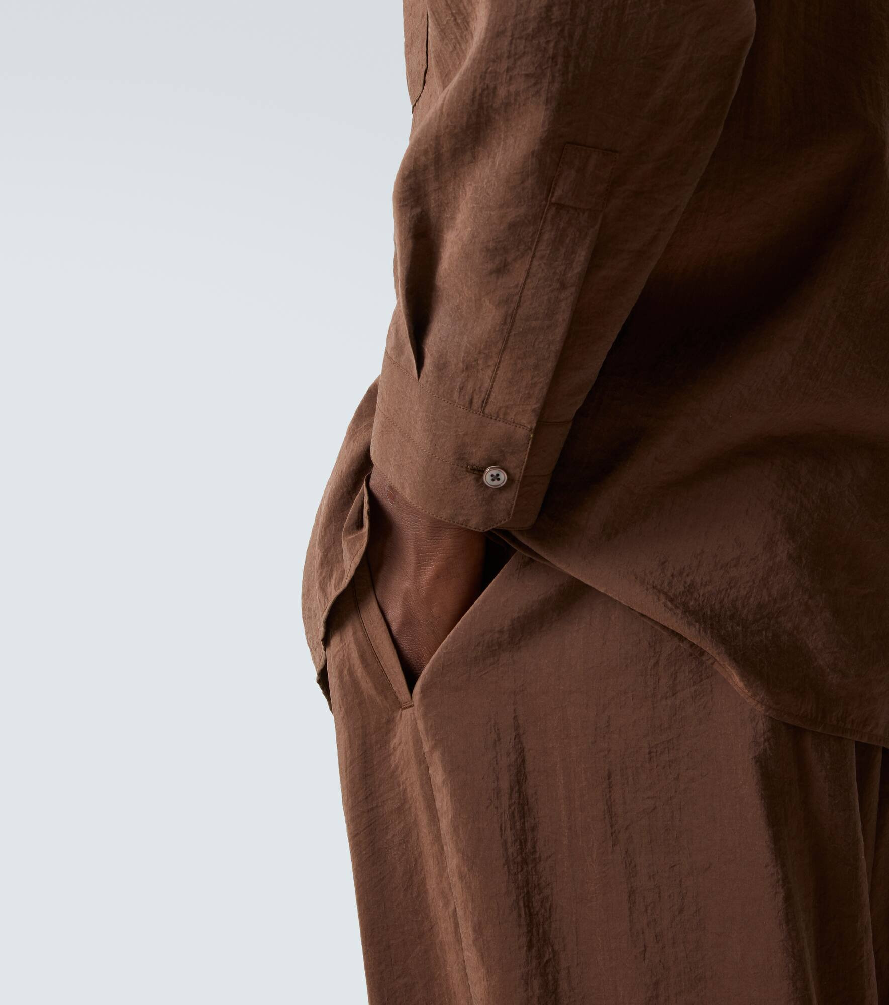 Silk-blend shirt - 6