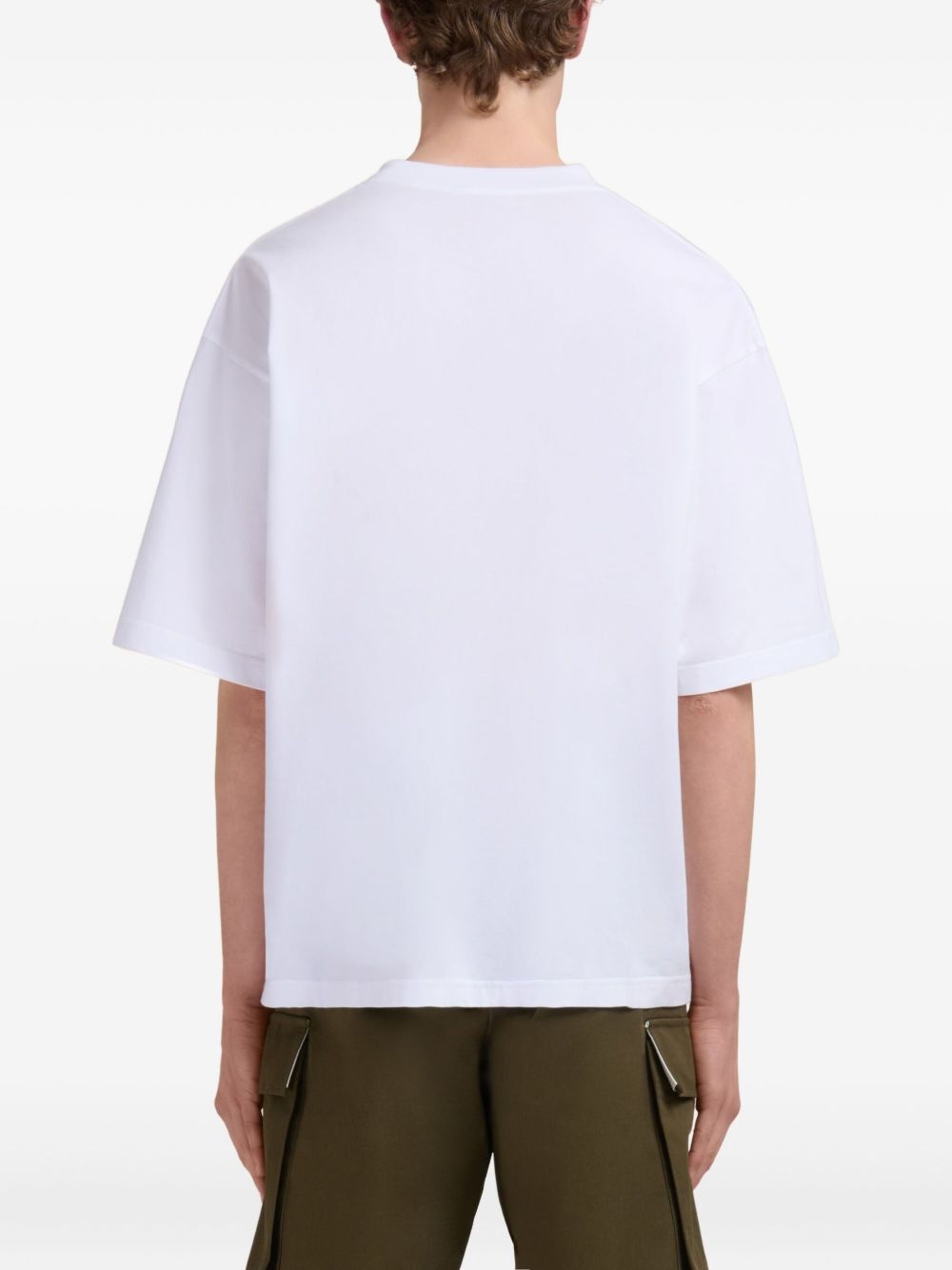 embroidered logo T-shirt - 3
