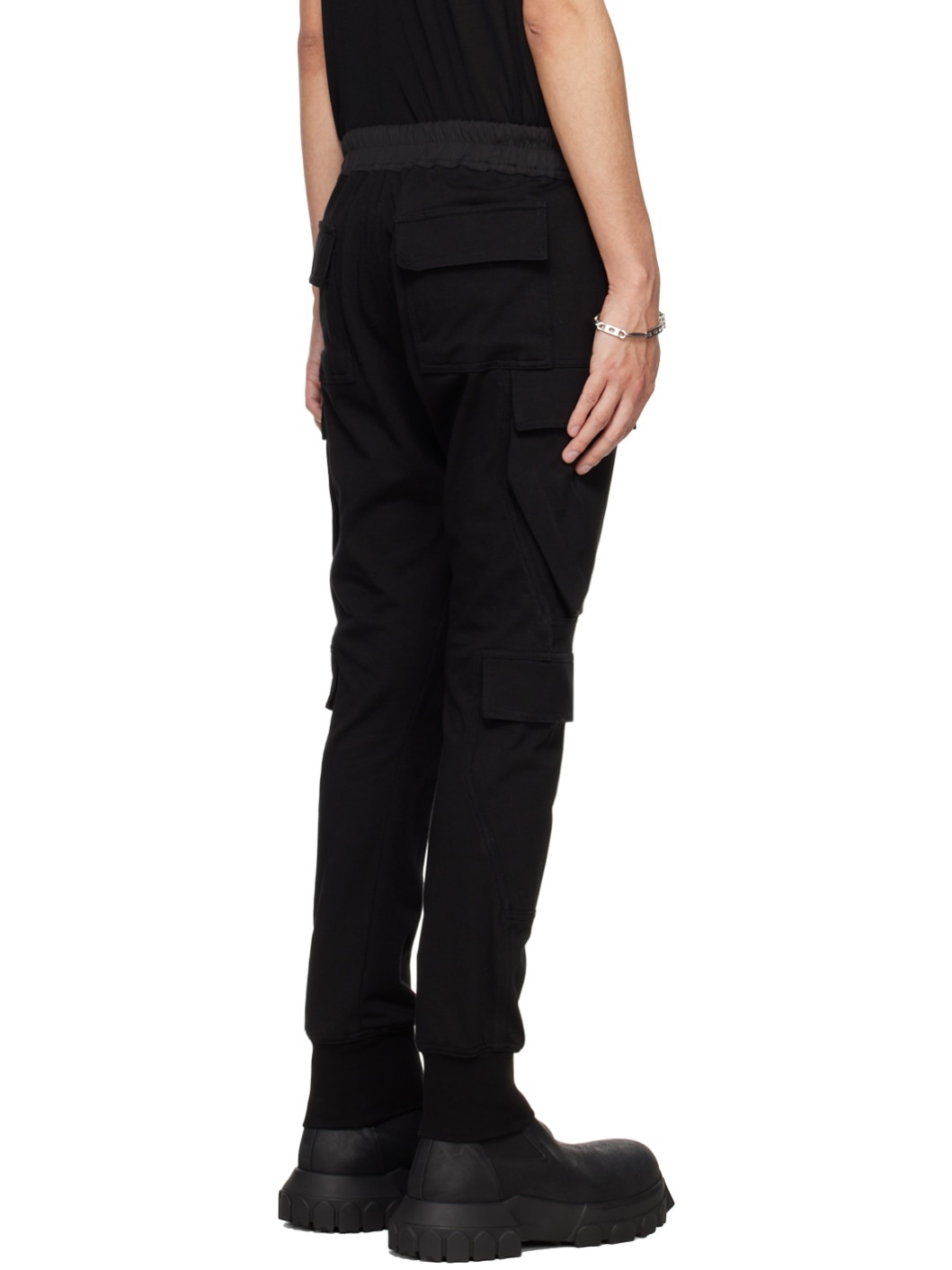 Black Mastodon Cargo Pants - 4
