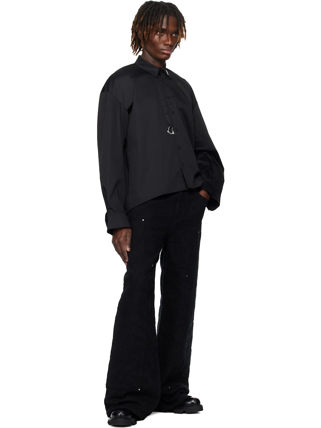 HELIOT EMIL™ Black Igneous Shirt | REVERSIBLE