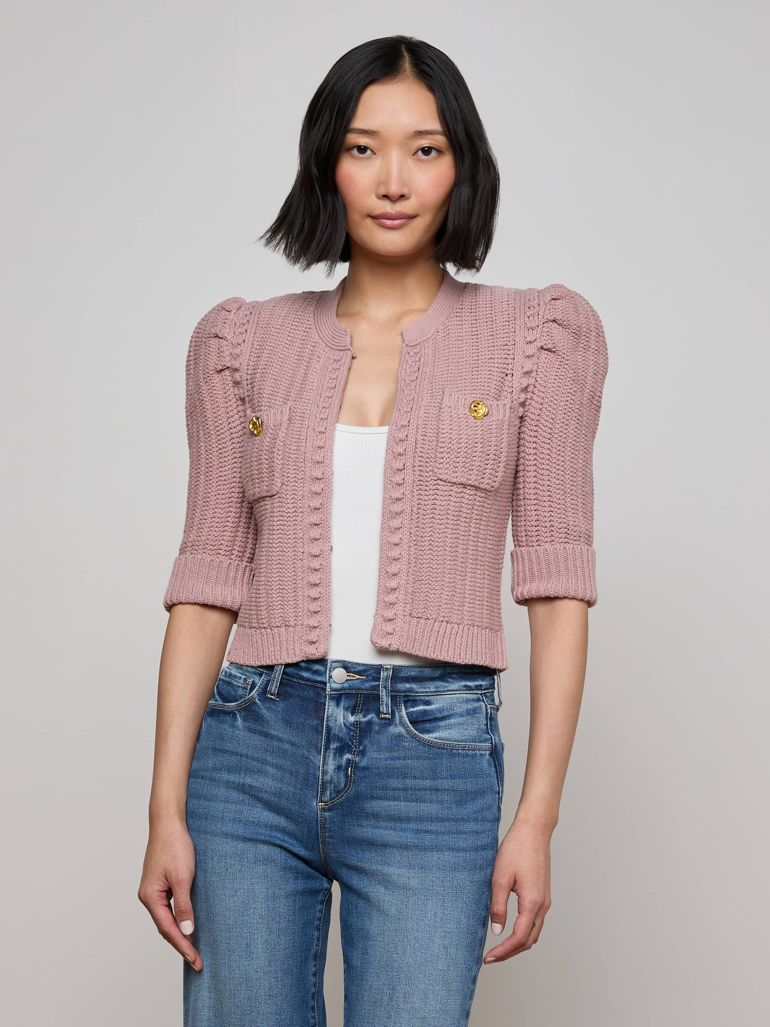 Delilah Cropped Cardigan - 2