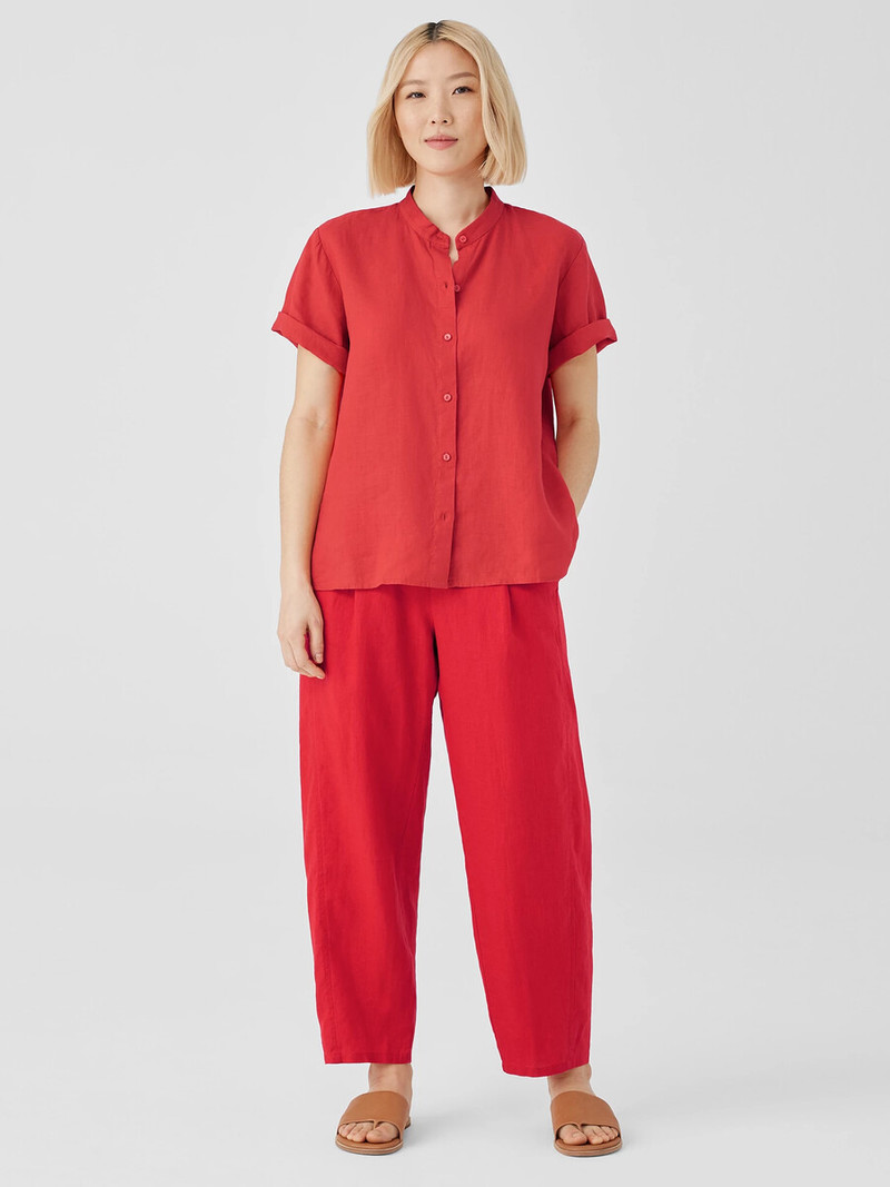 Organic Linen Lantern Pant 7