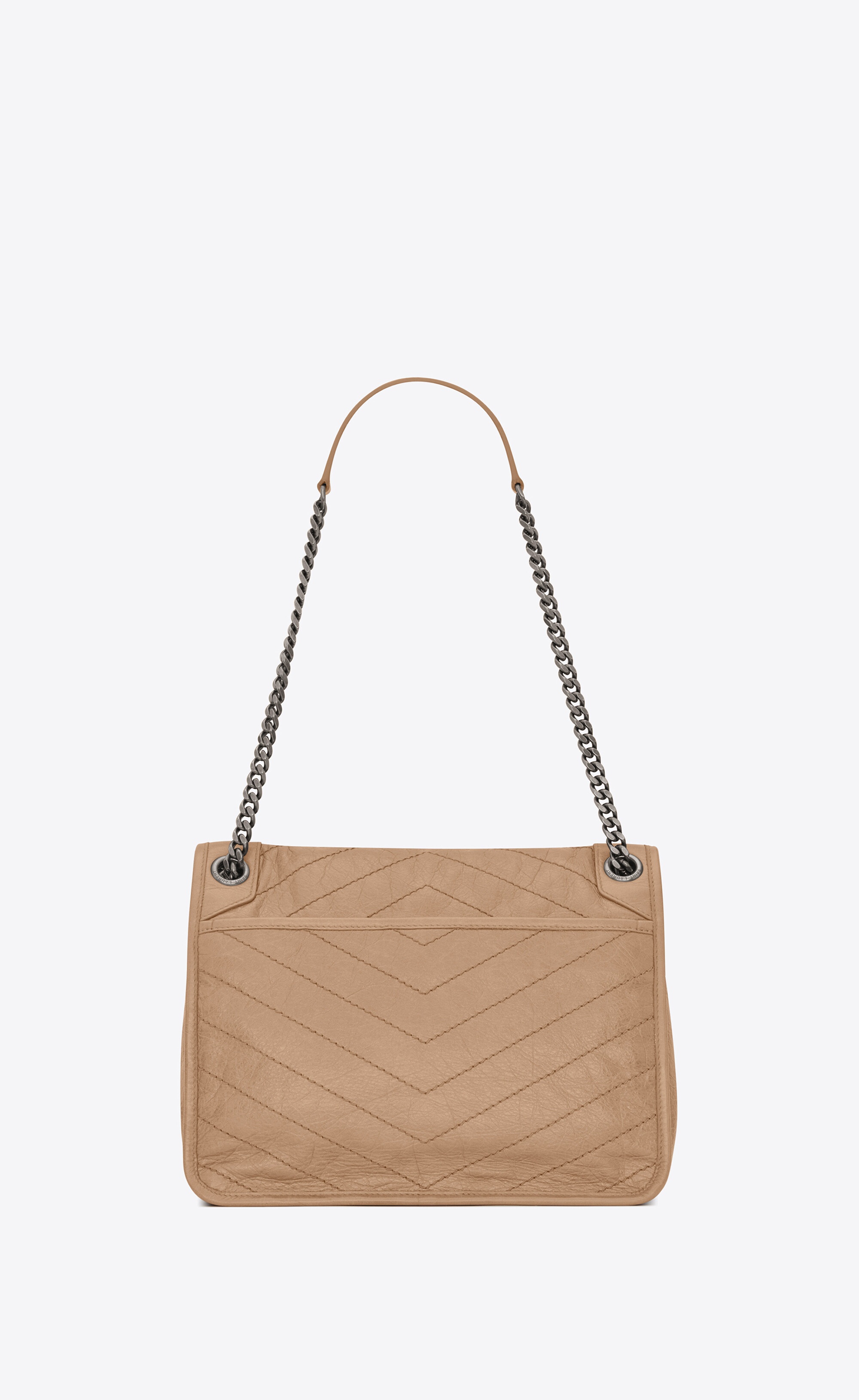 niki medium in quilted vintage crinkled leather - 3