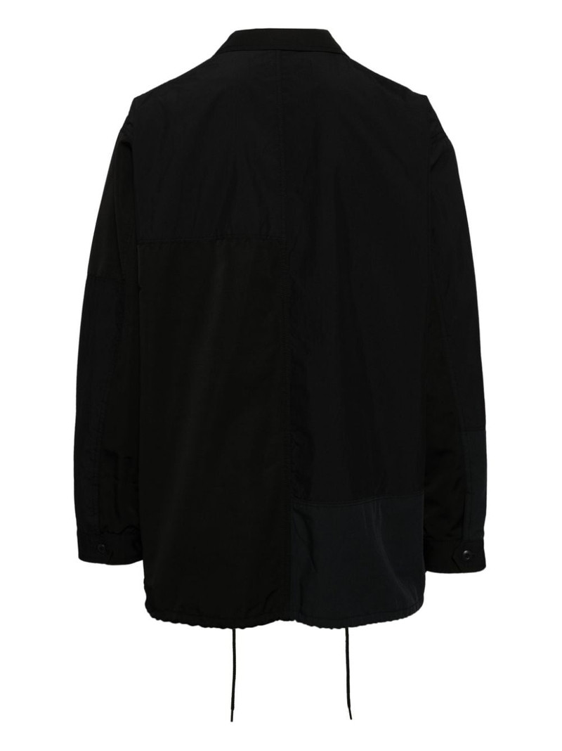 Comme des Garçons Homme patchwork cotton-blend blazer outlook