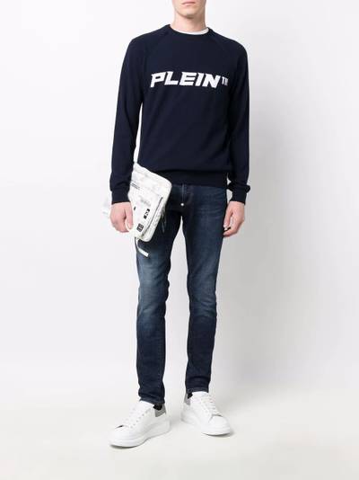 PHILIPP PLEIN logo-print jumper outlook