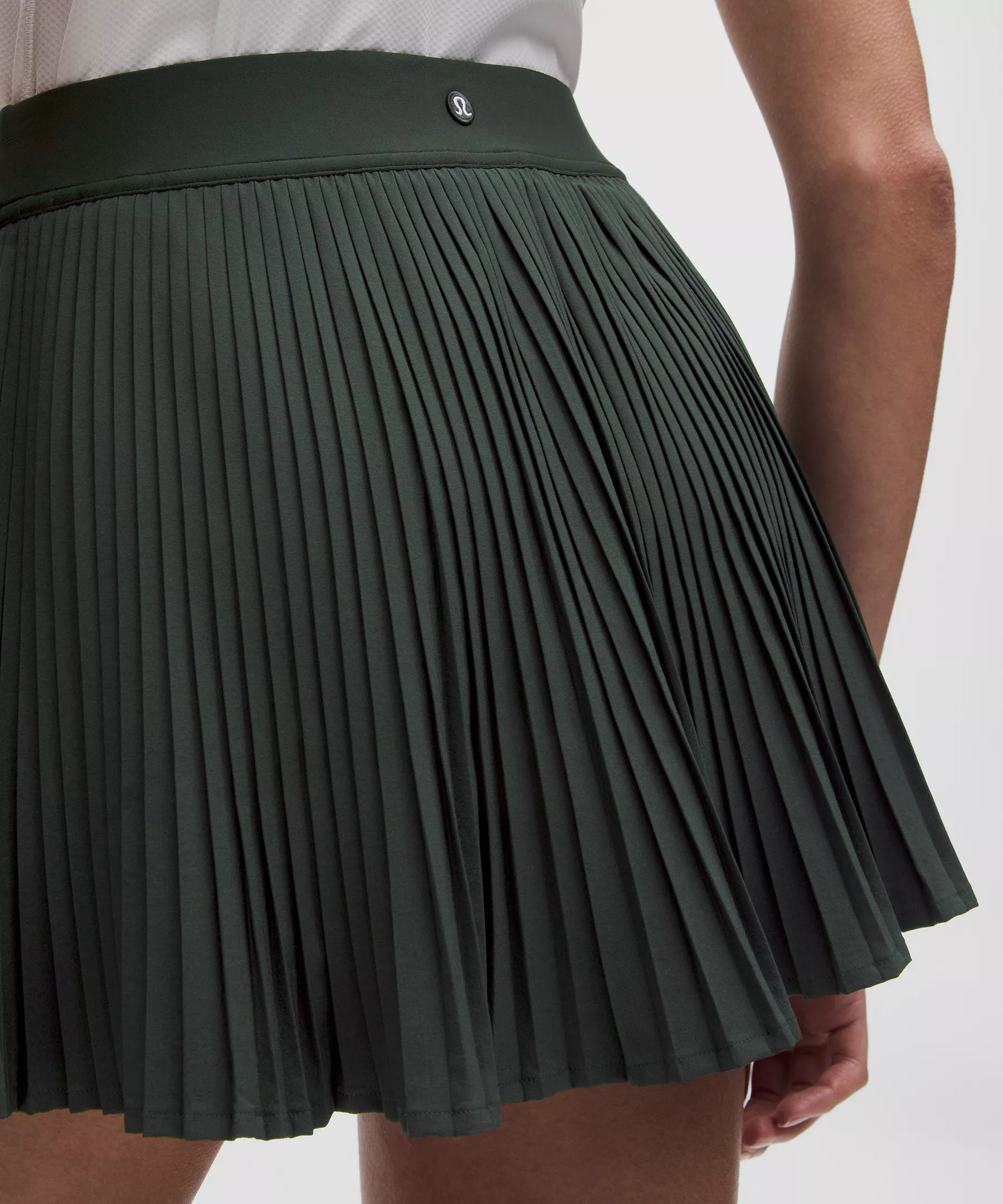 Varsity High-Rise Pleated Tennis Skirt - 5
