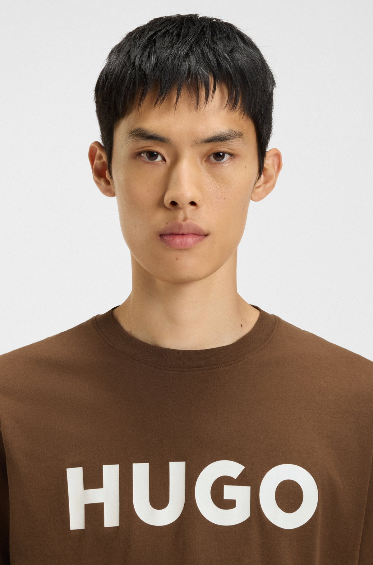 REGULAR-FIT T-SHIRT IN COTTON JERSEY WITH LOGO ARTWORK - 3