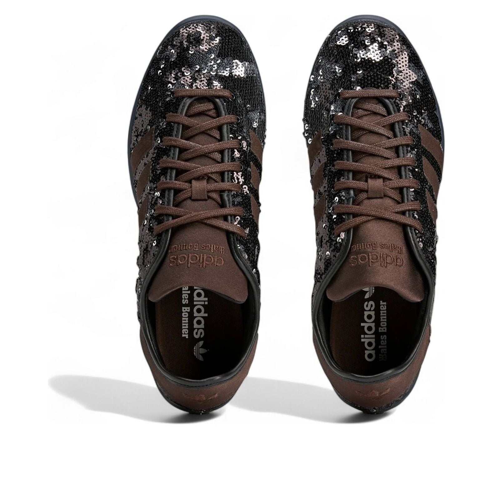 adidas x Wales Bonner Karintha 'Black Dark Brown Sequin' JR0259 - 4