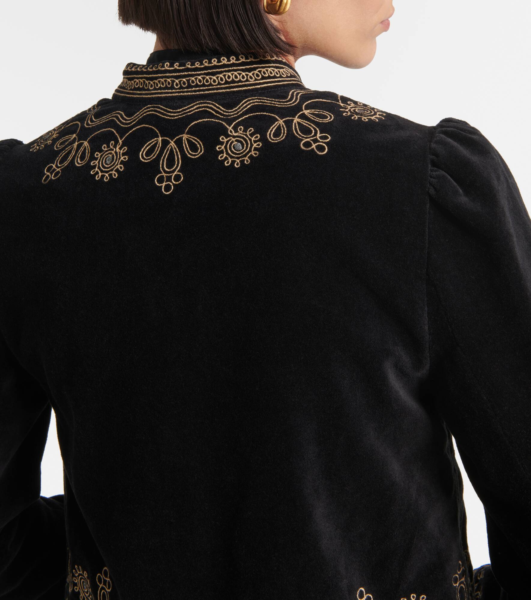 Denver embroidered cotton jacket - 5