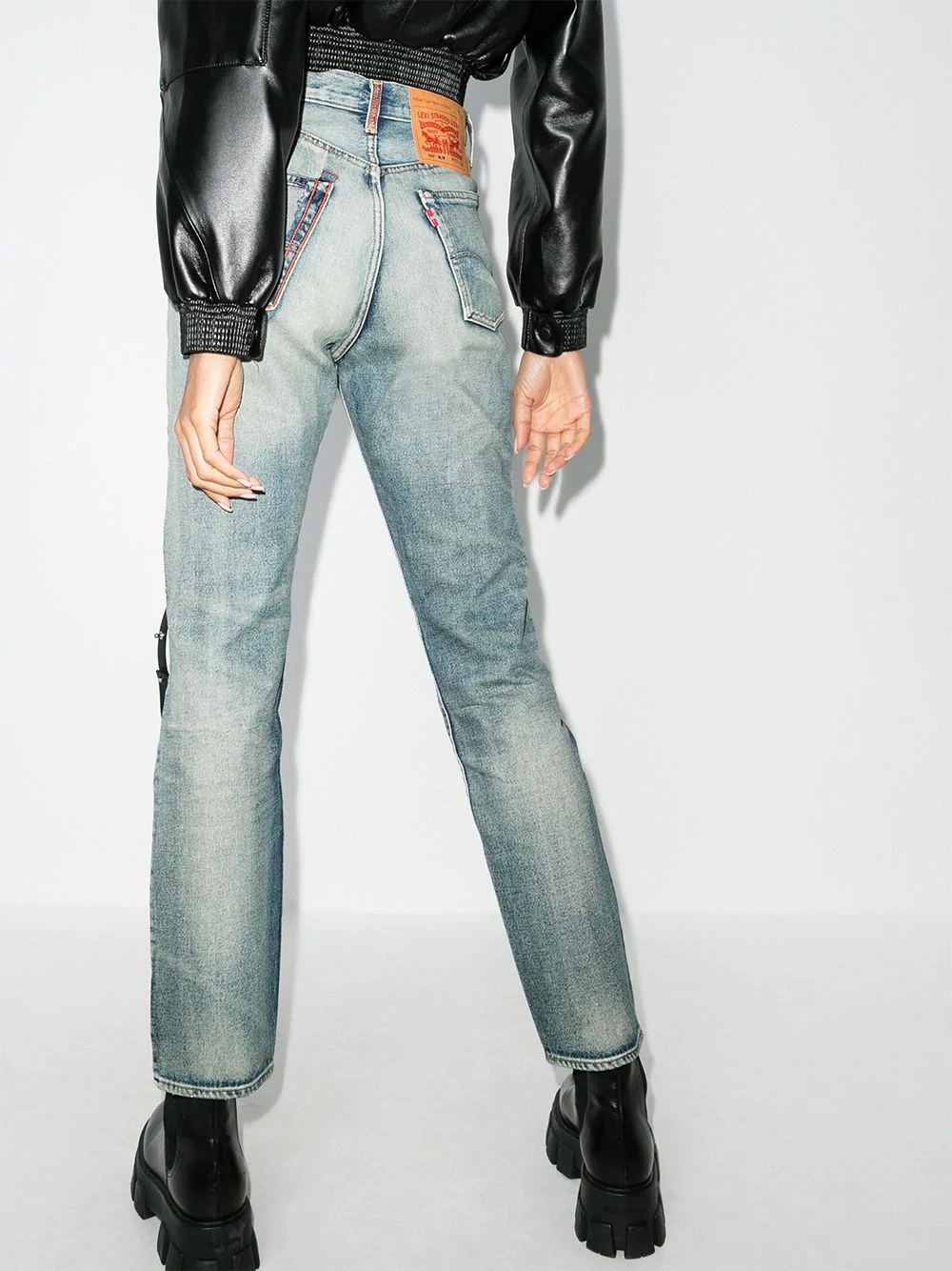 levi's 501 straight leg jeans - 3