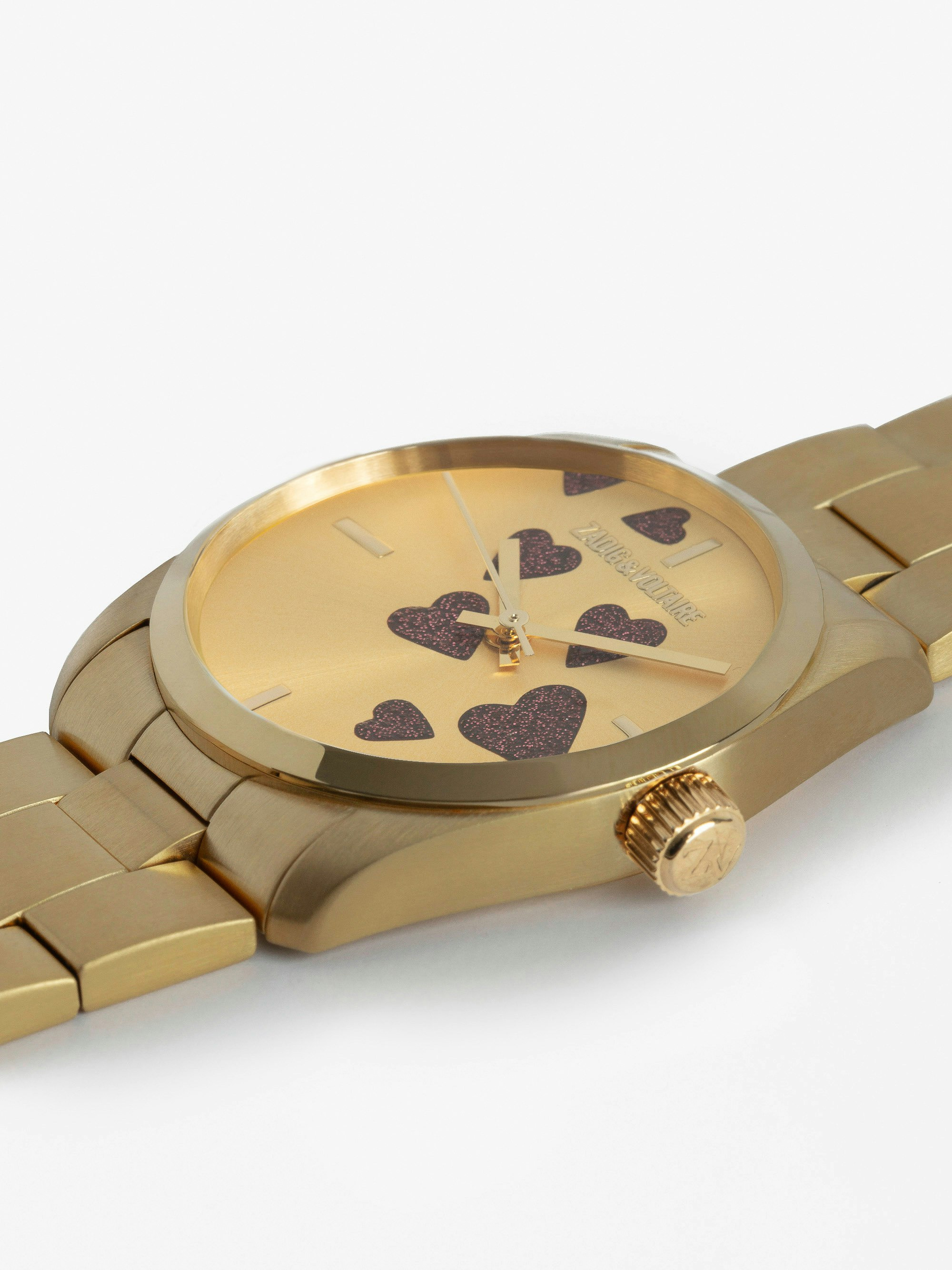 Zadig Strass Heart Watch - 3